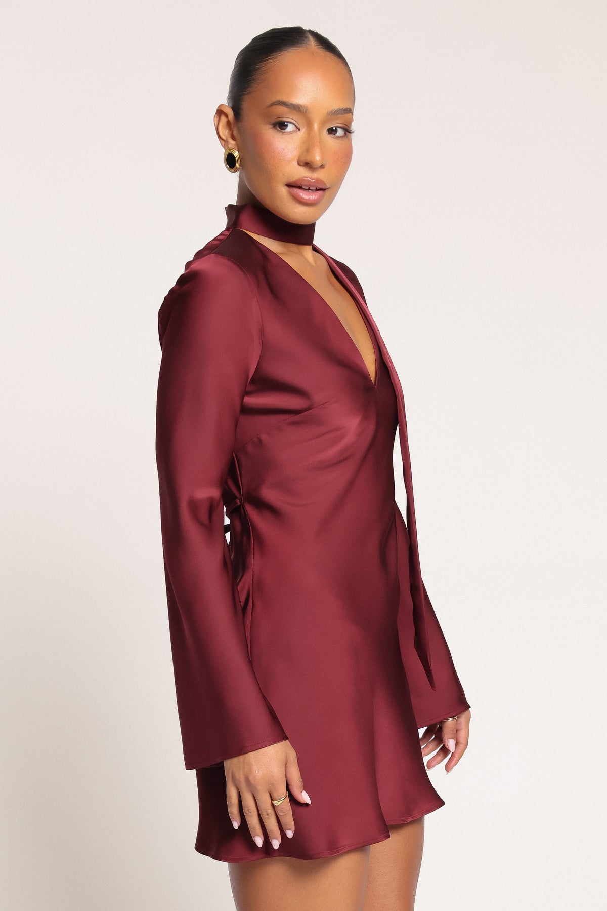 DRESSES Jaelynn Mini Dress - Plum