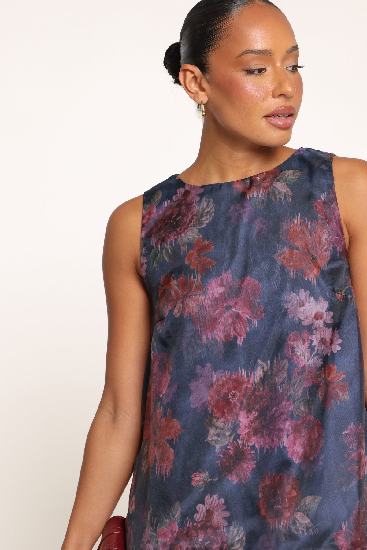 DRESSES Jaycee Mini Dress - Navy Blurred Floral