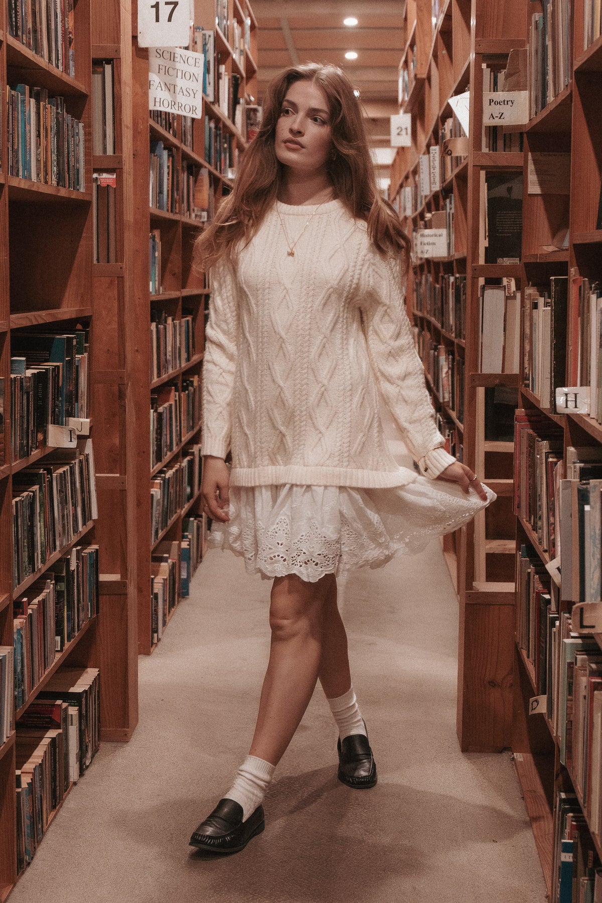 DRESSES Jesper Knit Mini Dress - Ivory