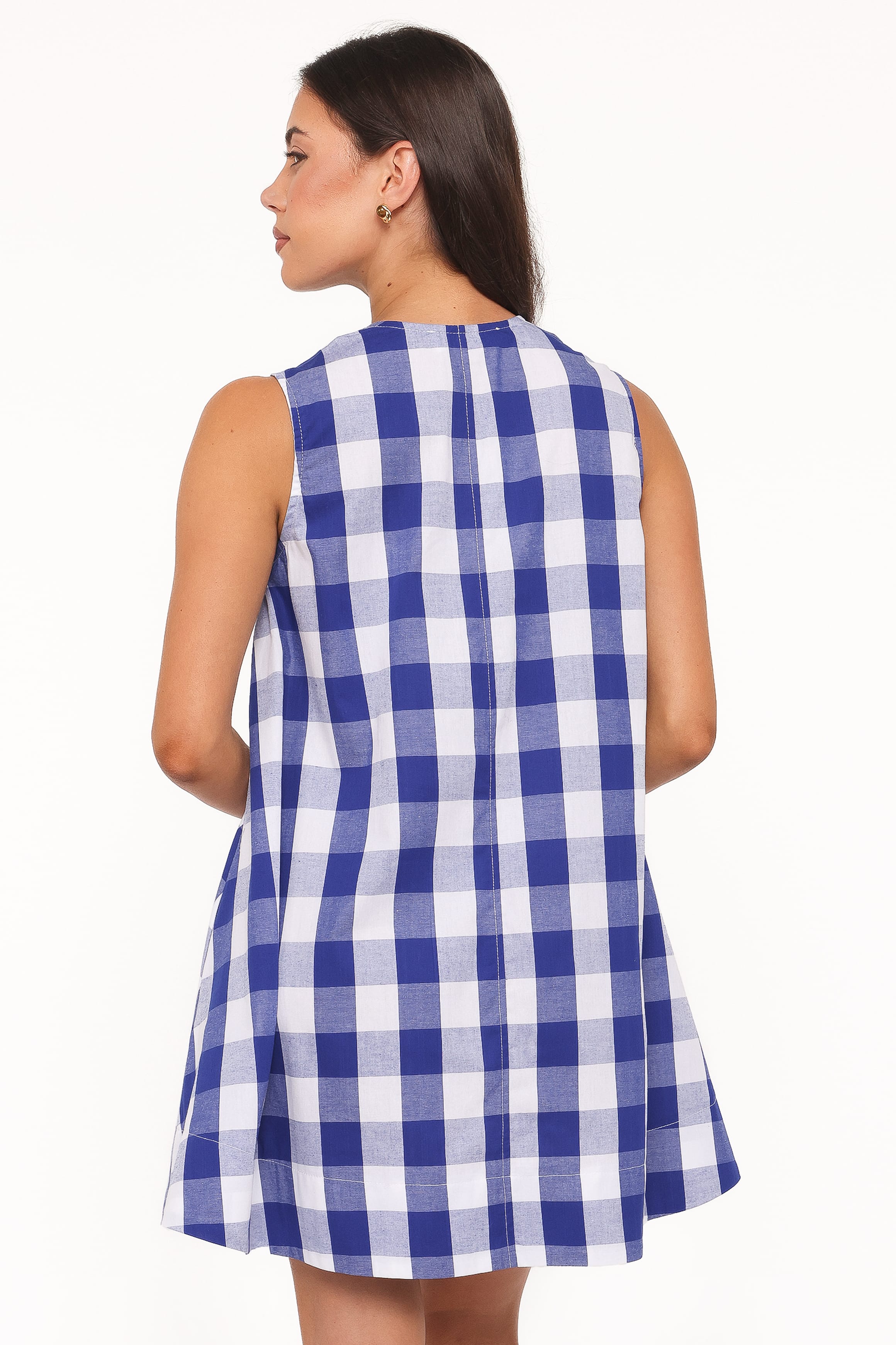 DRESSES Jorah Mini Dress - Blue Plaid