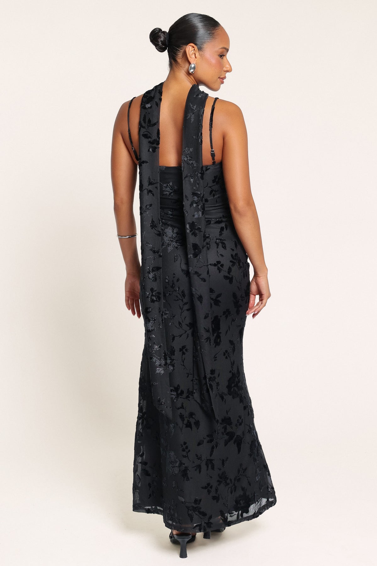 DRESSES Kaitlyn Maxi Dress - Black Velvet