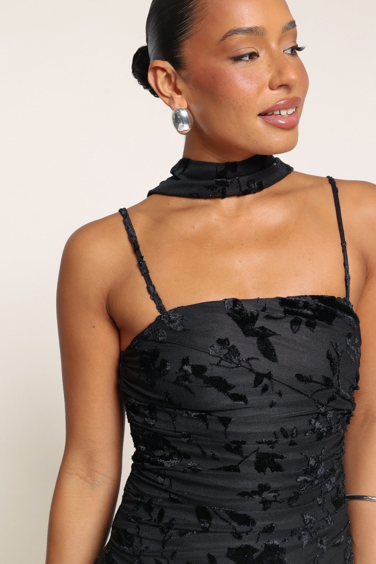 DRESSES Kaitlyn Maxi Dress - Black Velvet