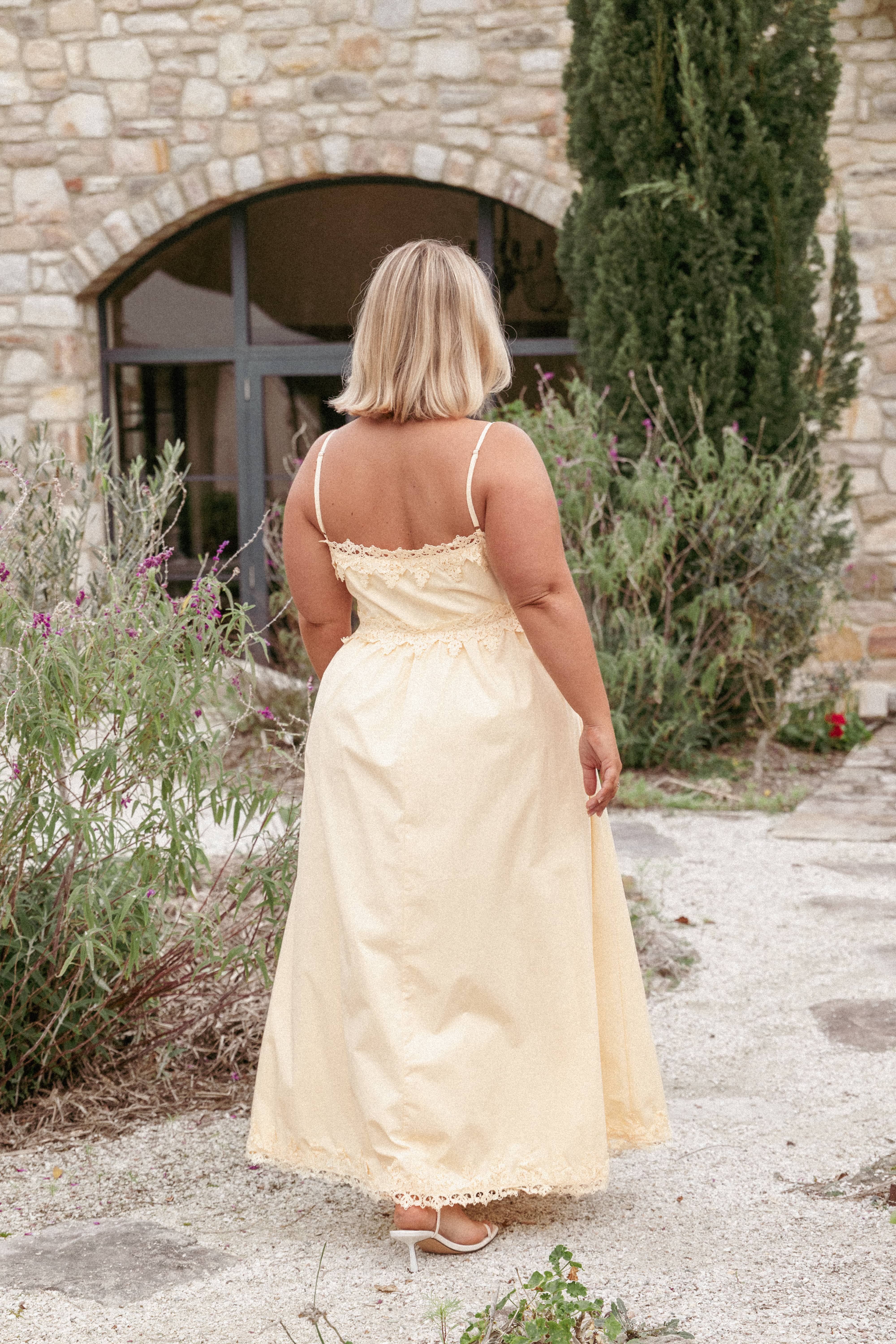 Kiana Midi Dress - Pale Yellow | Petal & Pup USA