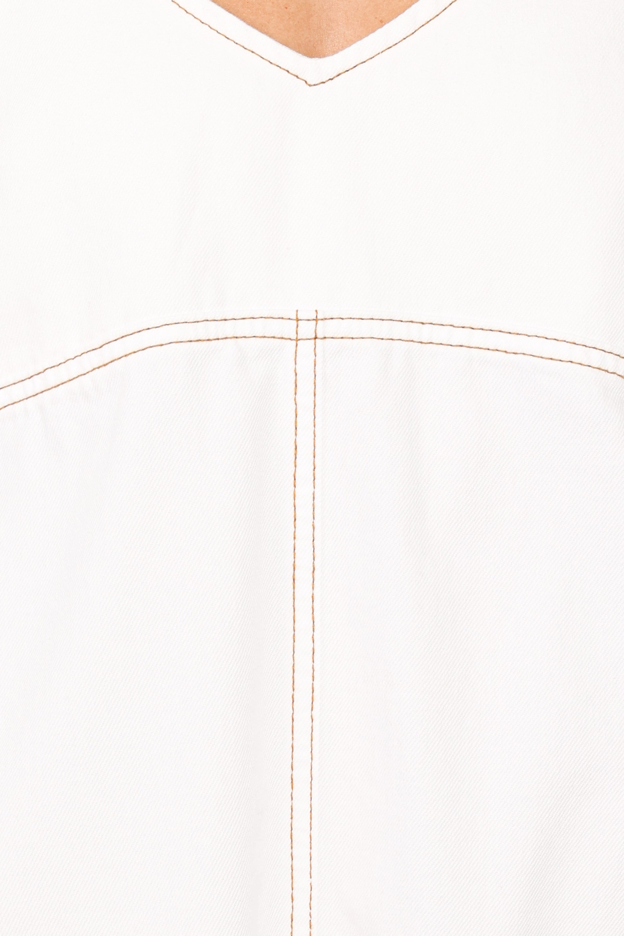 DRESSES Kinley Mini Dress - White Denim