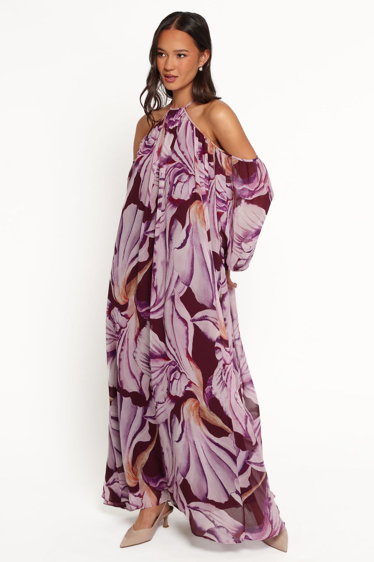 DRESSES Laiken Maxi Dress - Plum Floral