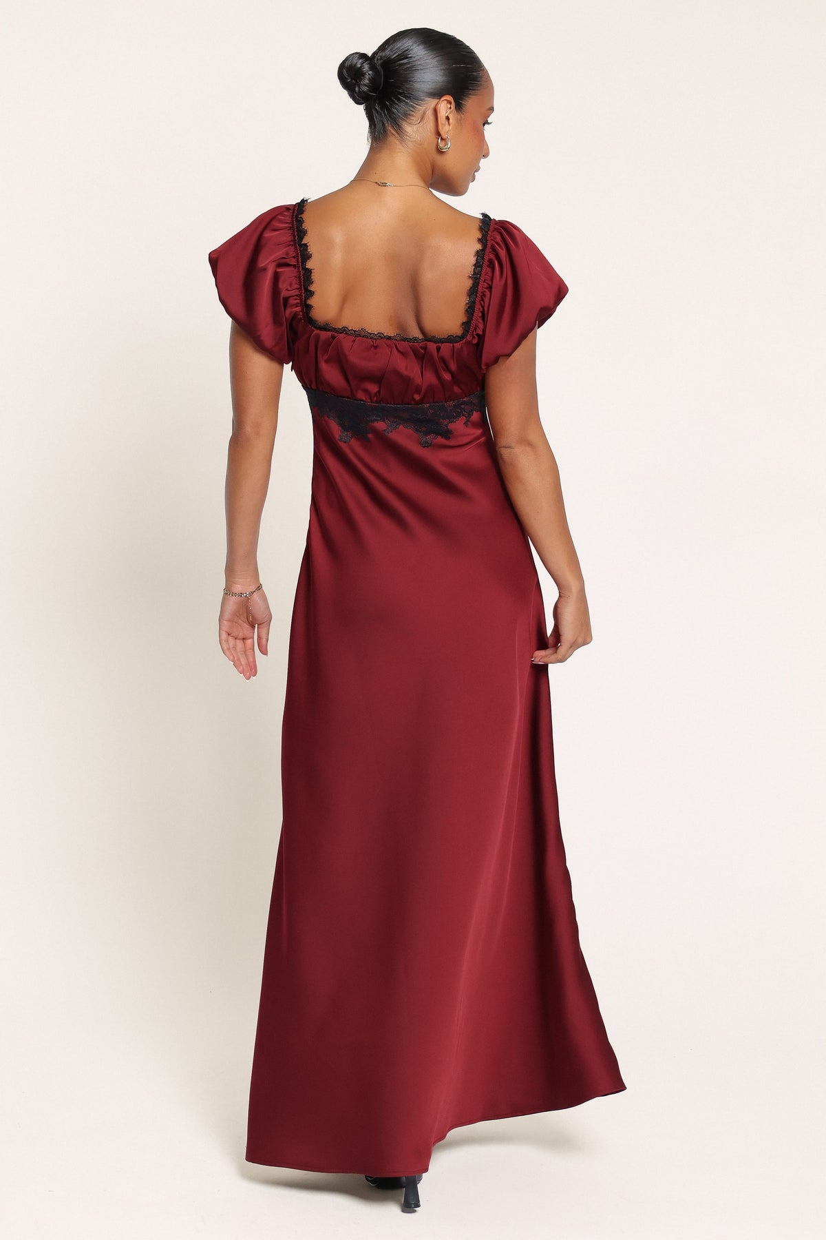 DRESSES Langford Midi Dress - Burgundy