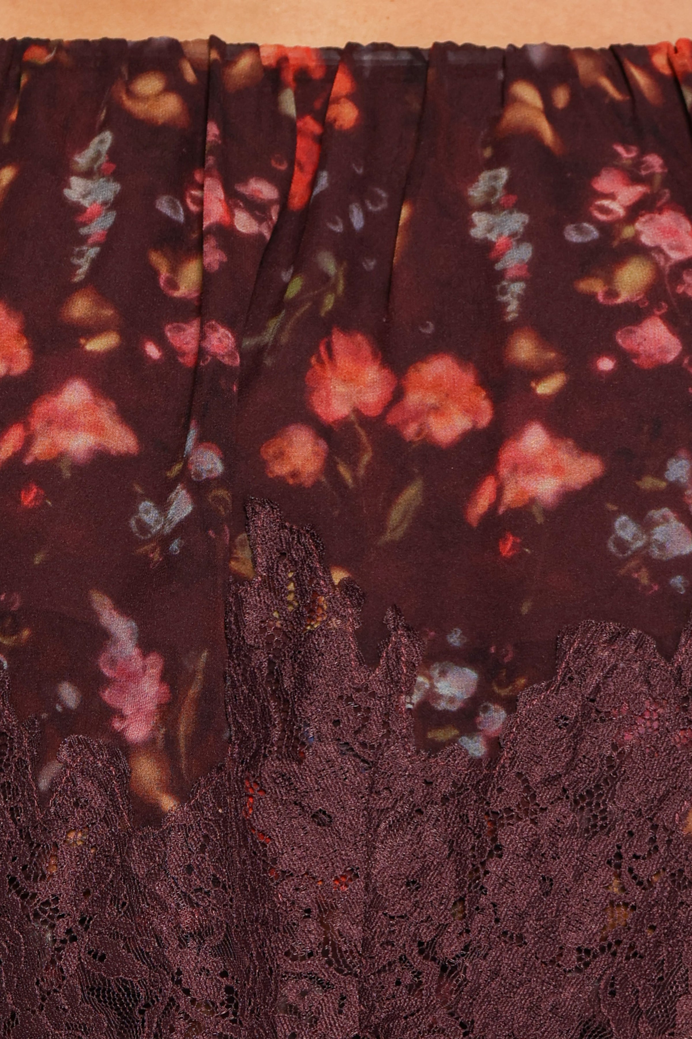 DRESSES Lunella Maxi Dress - Plum Blurred Floral