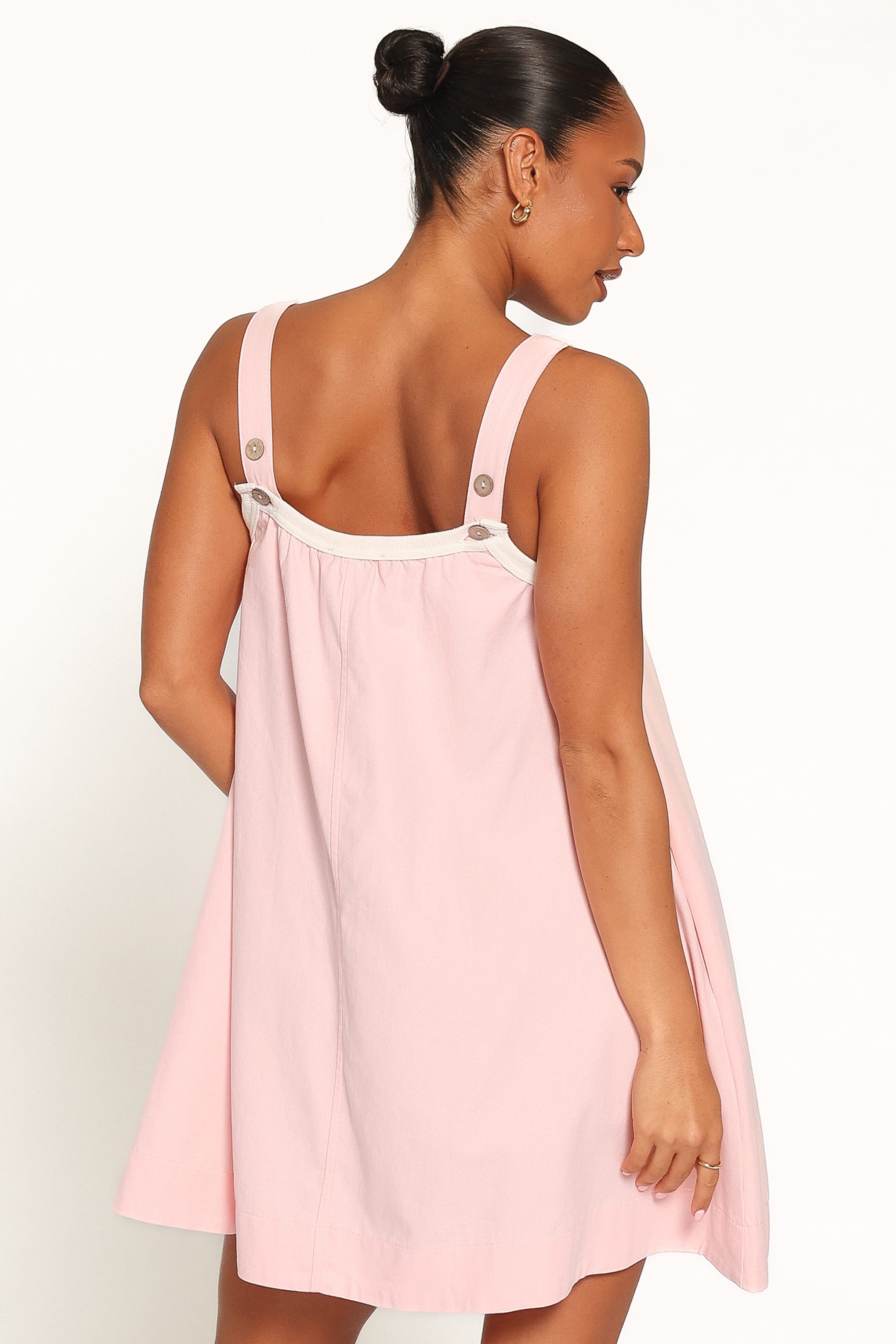 DRESSES Madrid Mini Dress - Pink/Cream