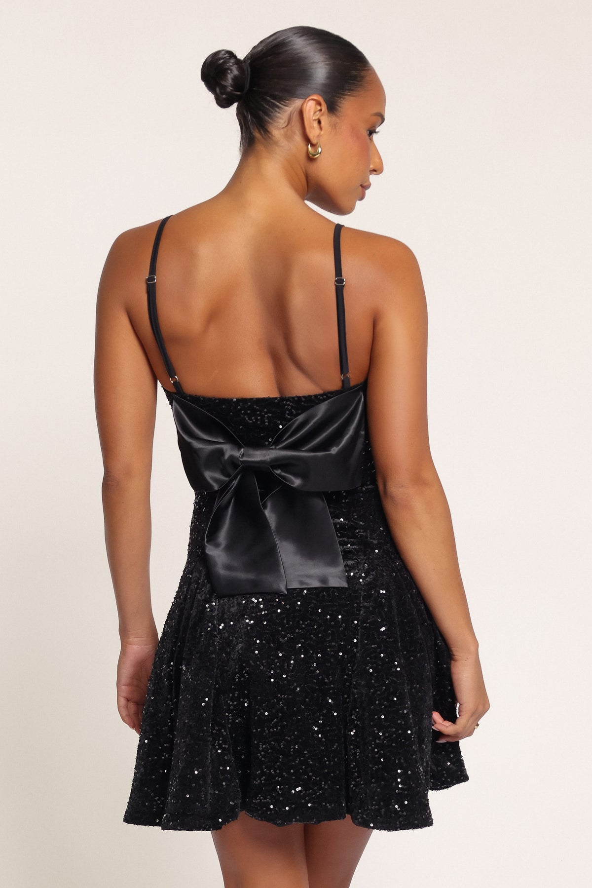 DRESSES Maelyn Mini Dress - Black Sequin