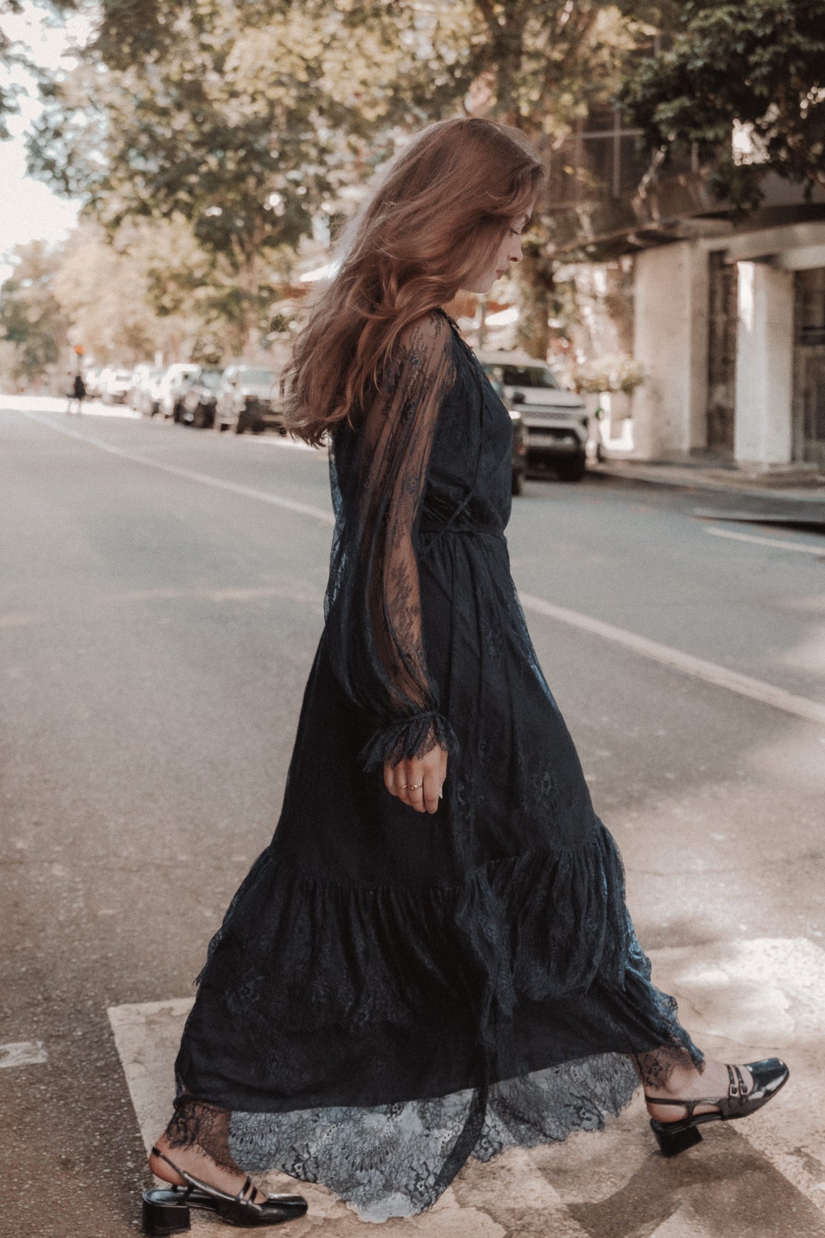 DRESSES Marnelle Lace Maxi Dress - Midnight Navy