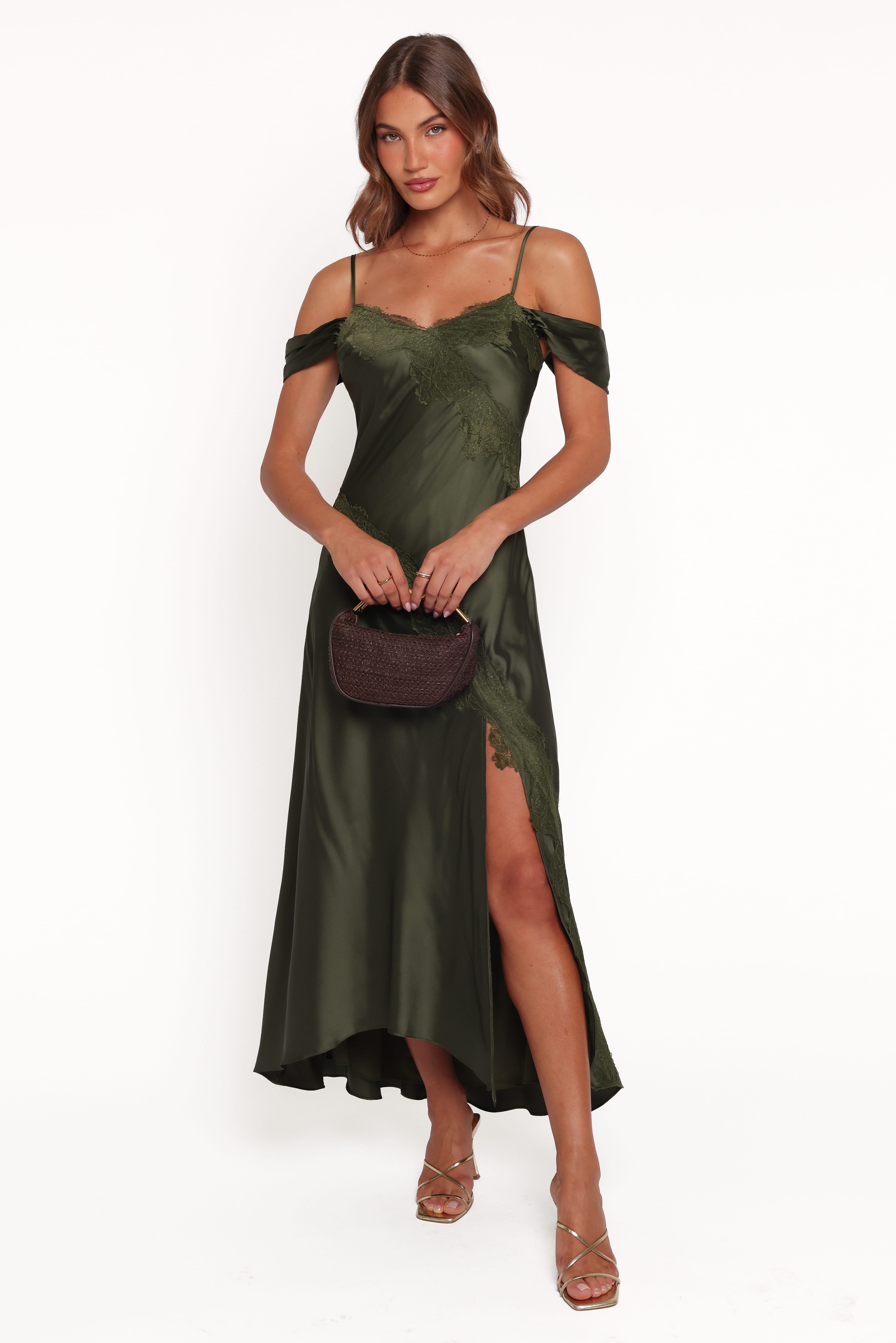 DRESSES Millen Maxi Dress - Olive Green