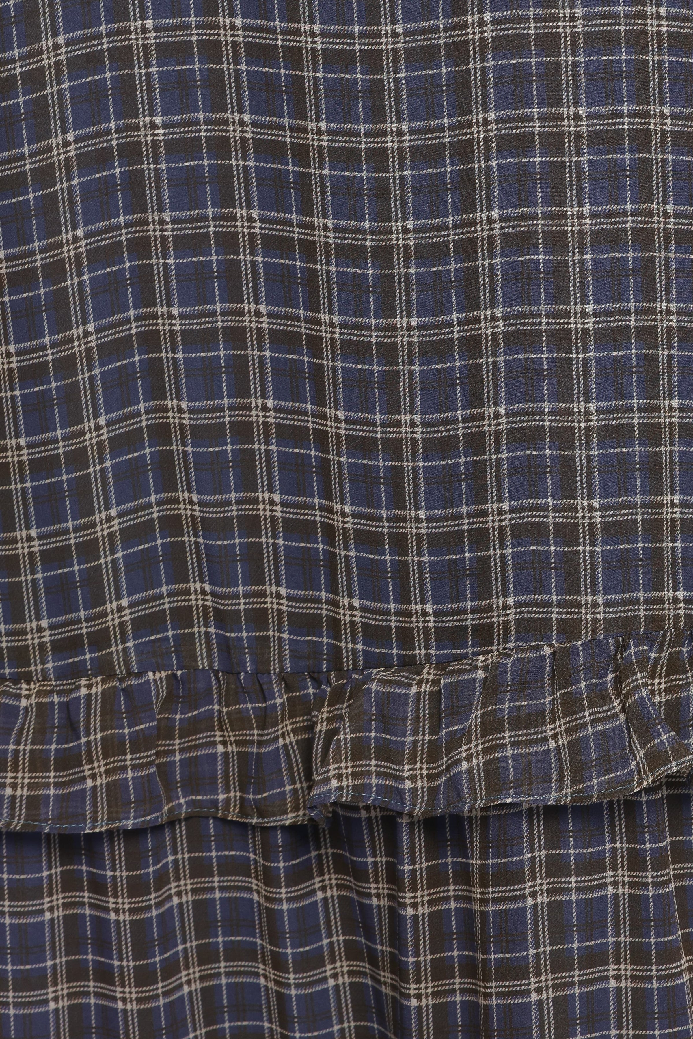 DRESSES Minka Maxi Dress - Blue Plaid
