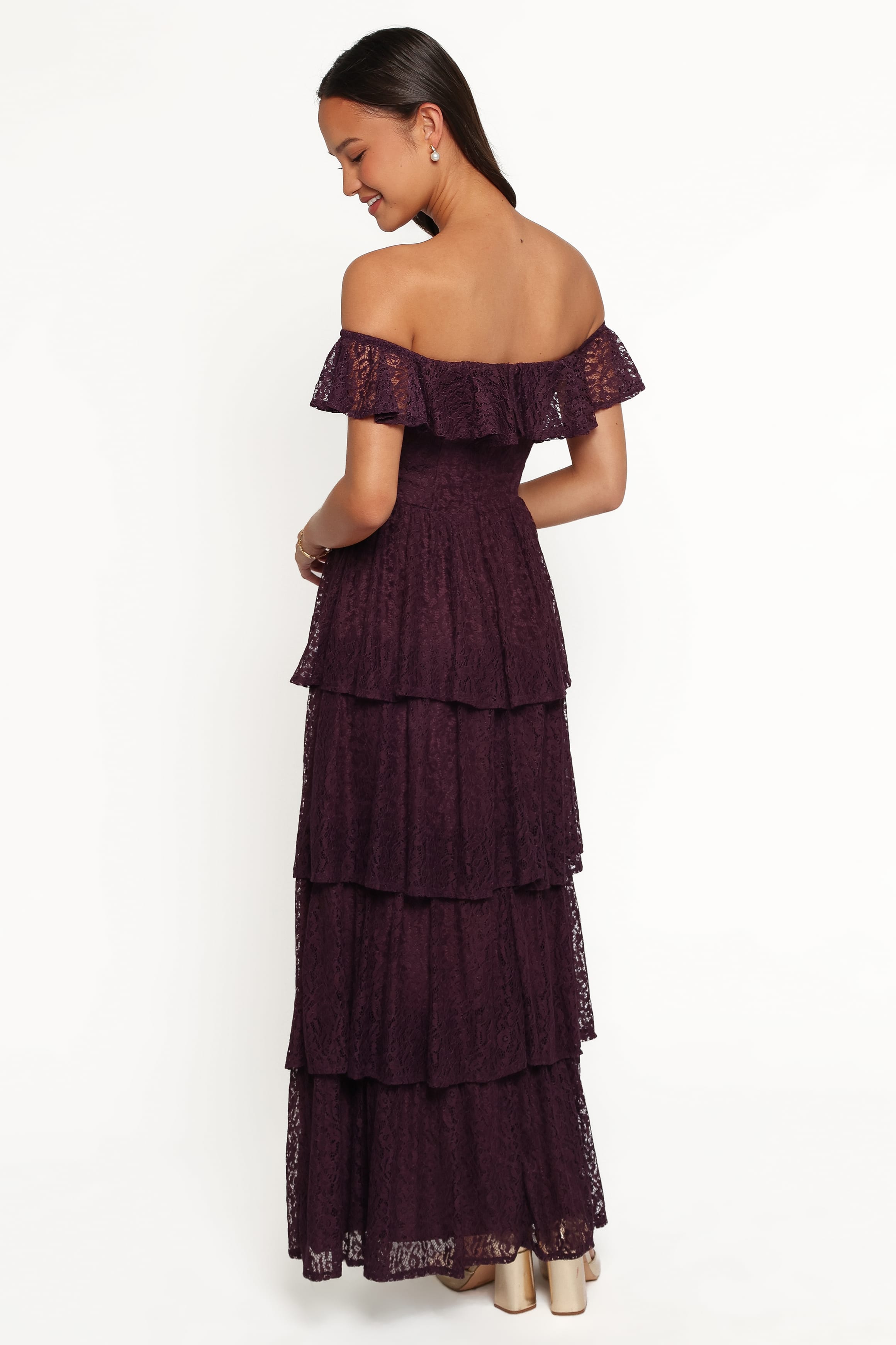 DRESSES Miravelle Maxi Dress - Plum Lace