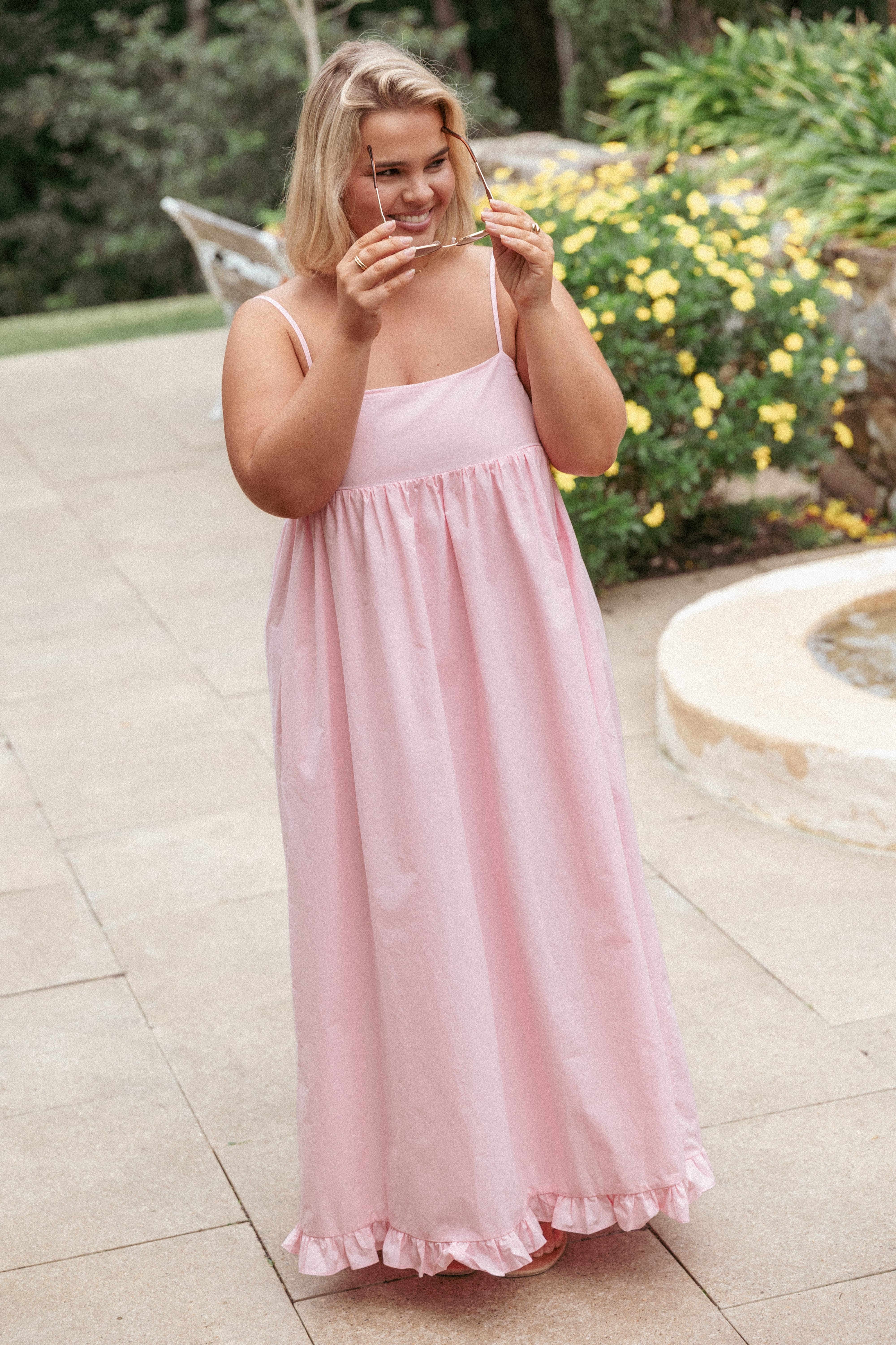 Miuccia Maxi Dress - Pink | Petal & Pup USA