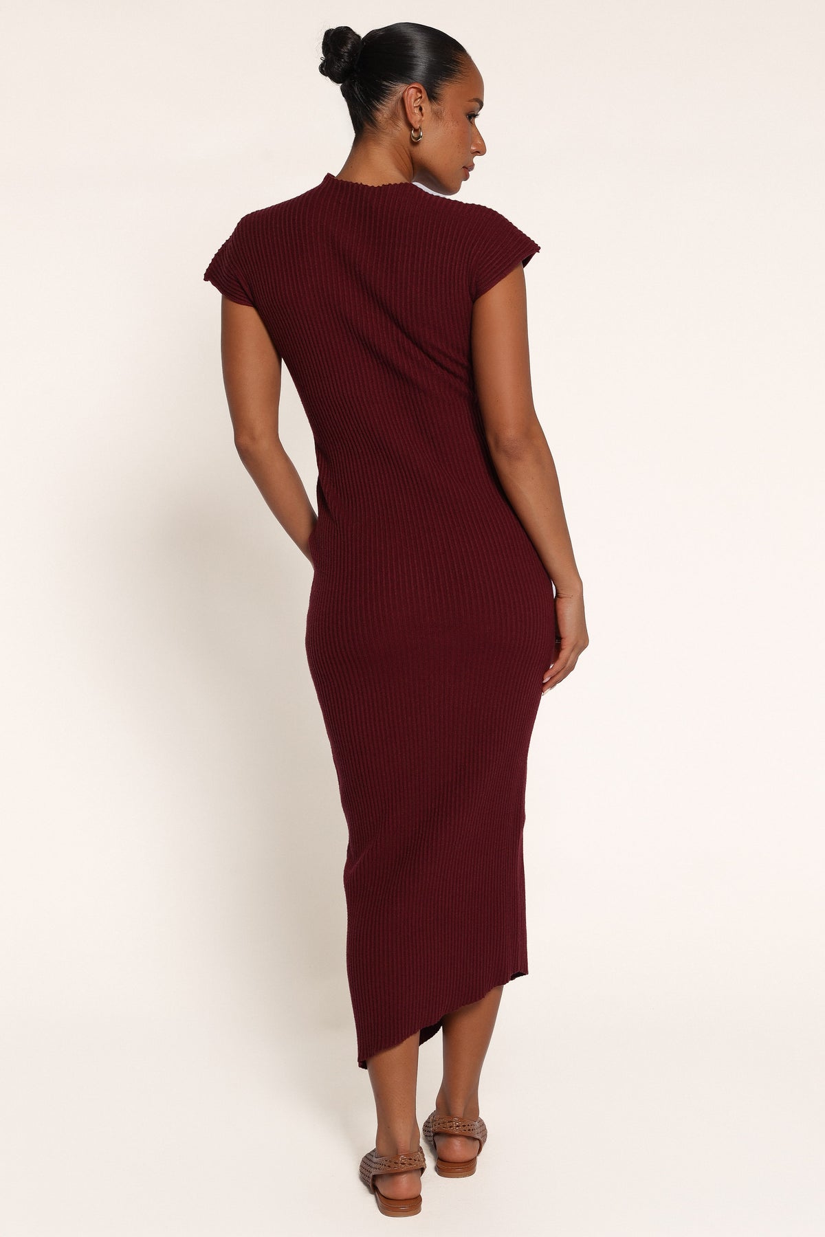 DRESSES Nickson Midi Dress - Wine