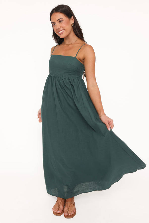 DRESSES Odessa Maxi Dress - Forest Green