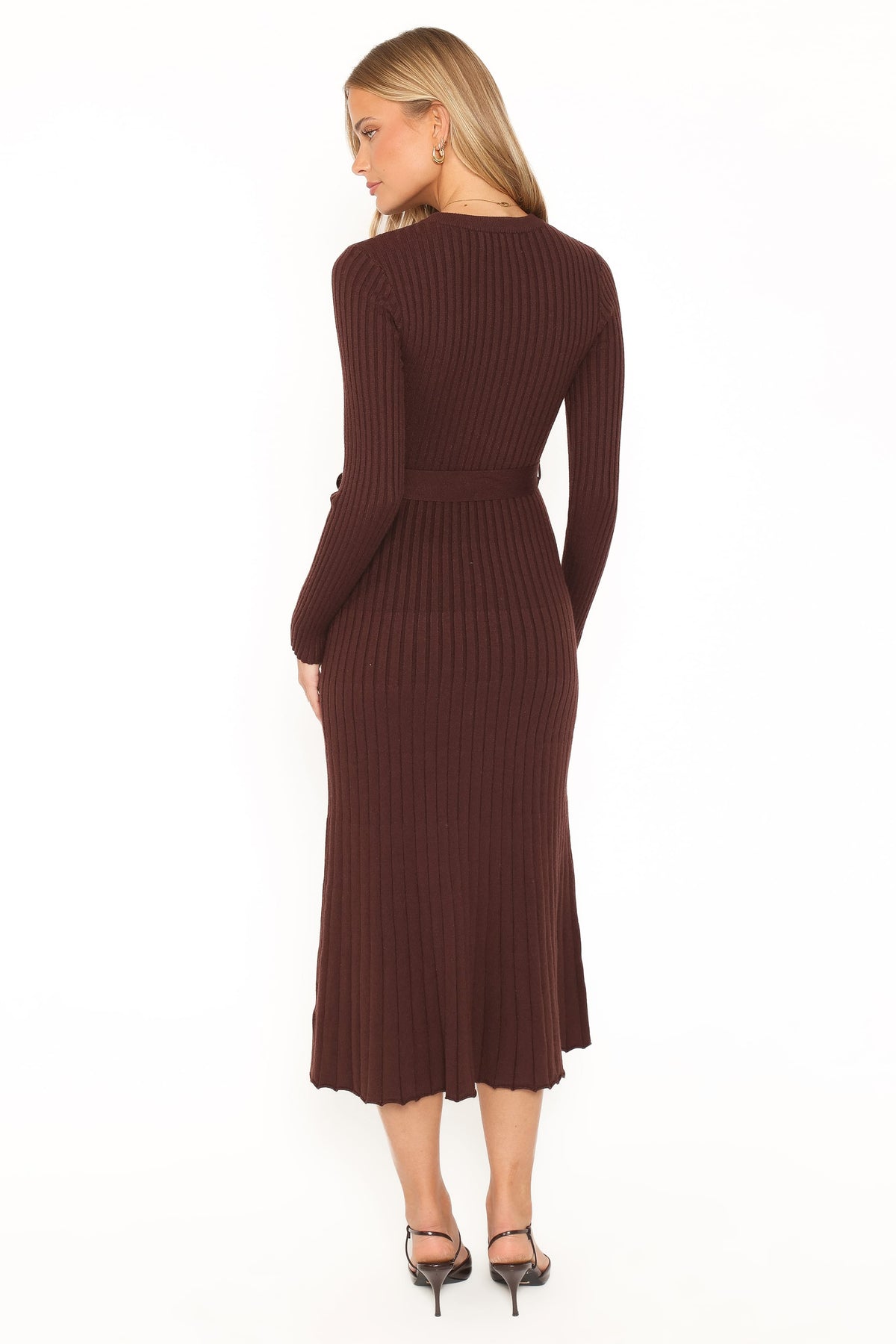 DRESSES Rhianna Dress - Rum Raisin Brown