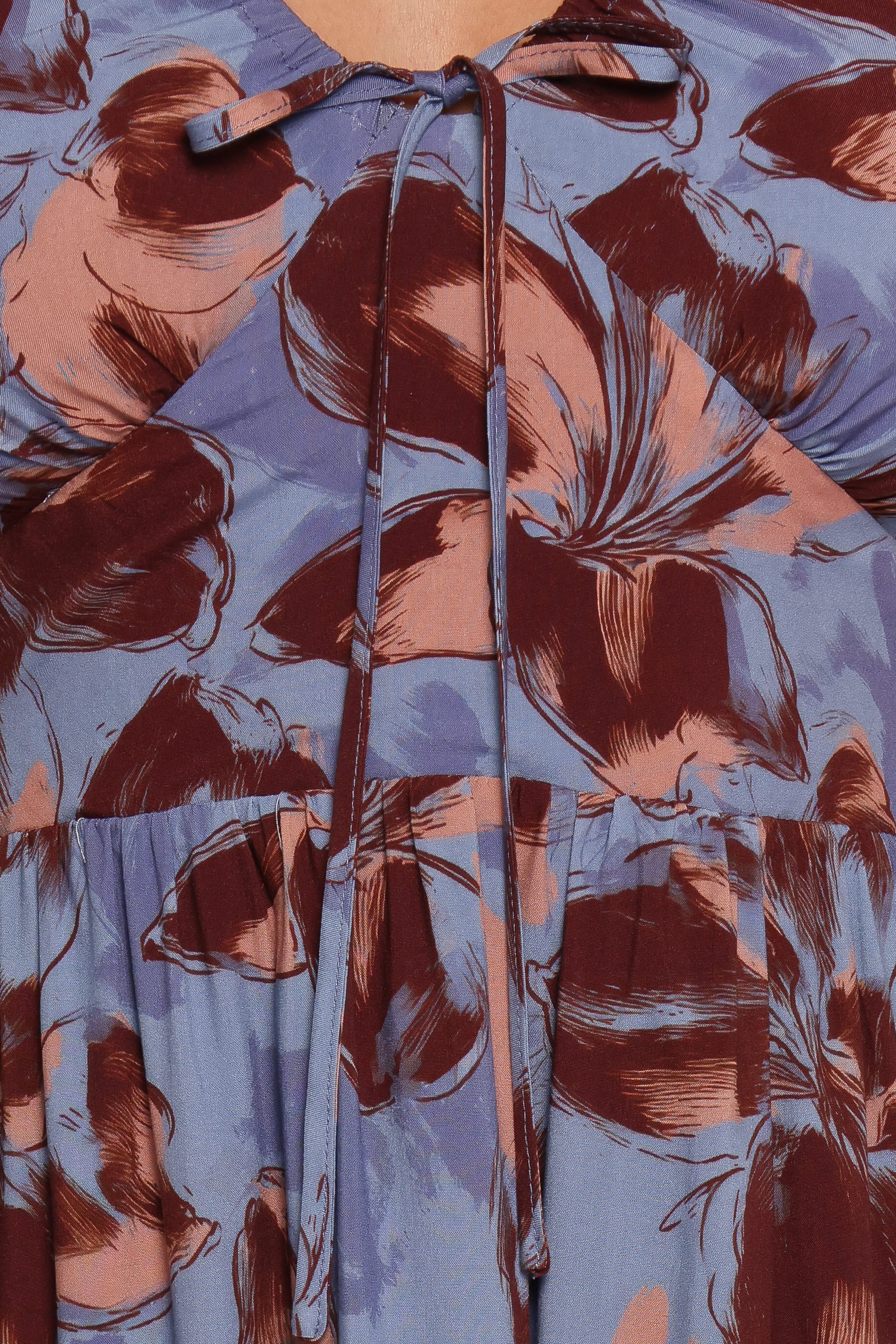 DRESSES Roberts Maxi Dress - Blue Floral