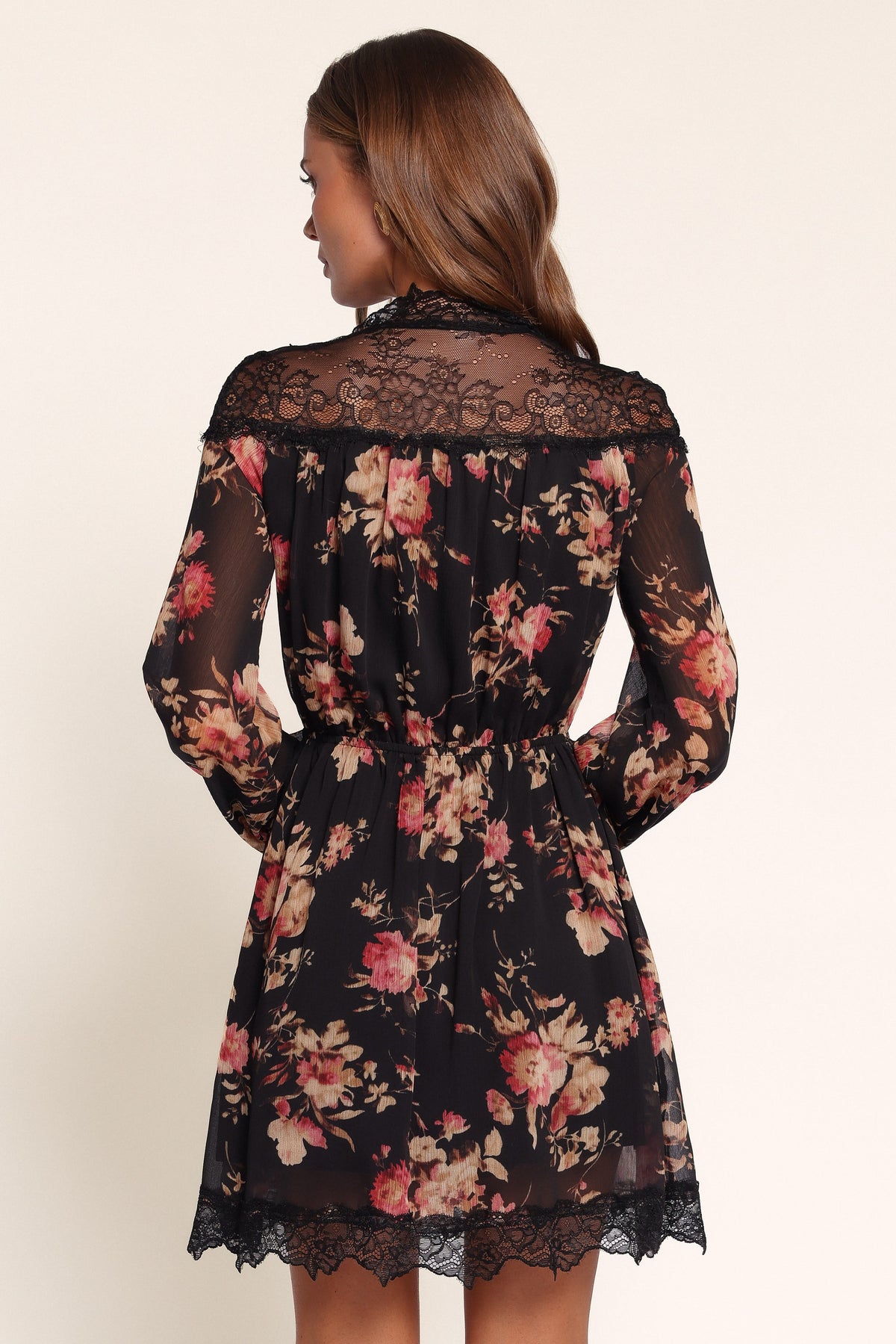 DRESSES Rosannah Mini Dress - Black Floral