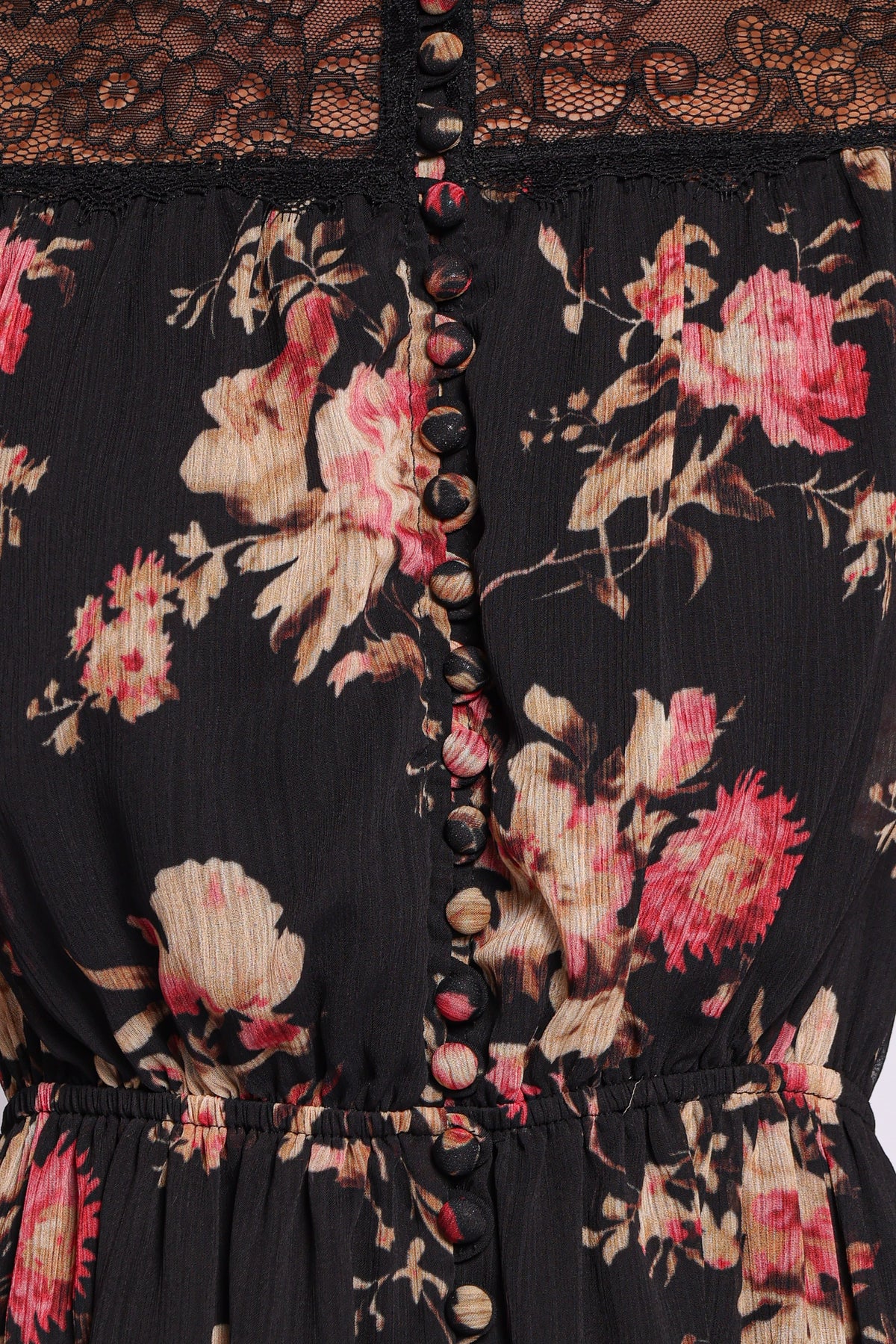 DRESSES Rosannah Mini Dress - Black Floral