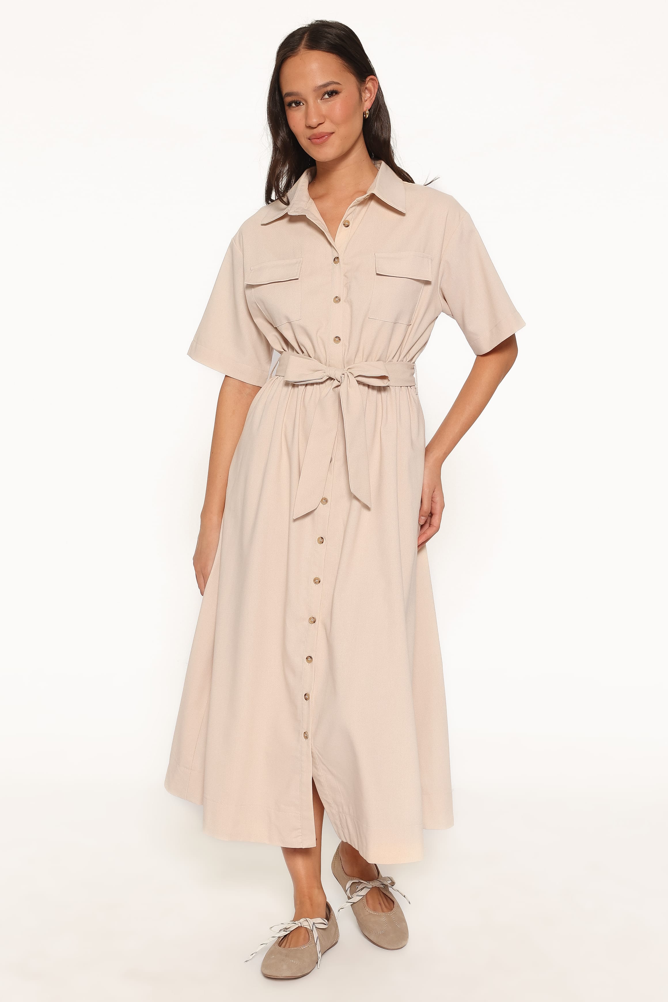 DRESSES Shayna Maxi Dress - Beige