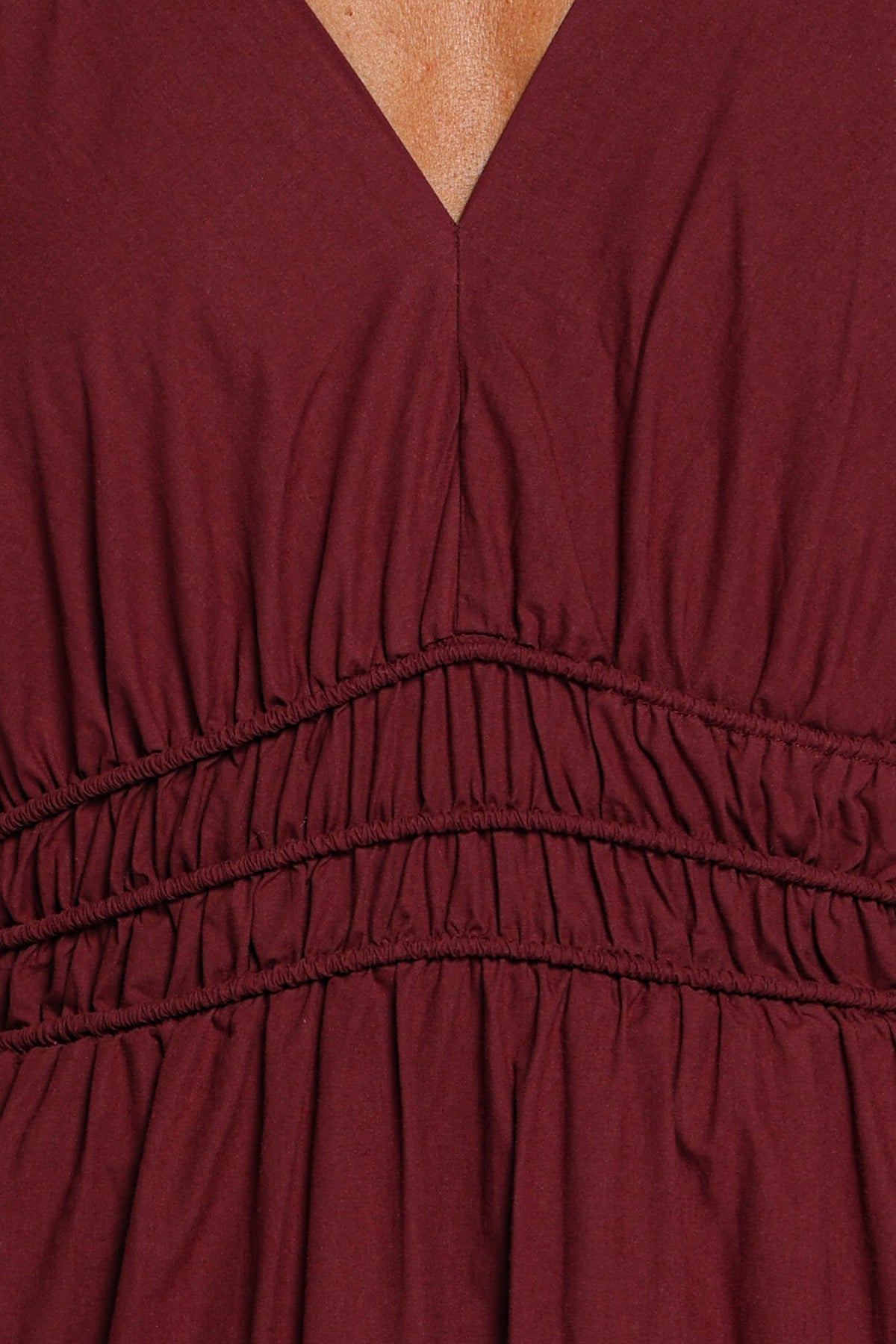 DRESSES Sylvara Maxi Dress - Burgundy