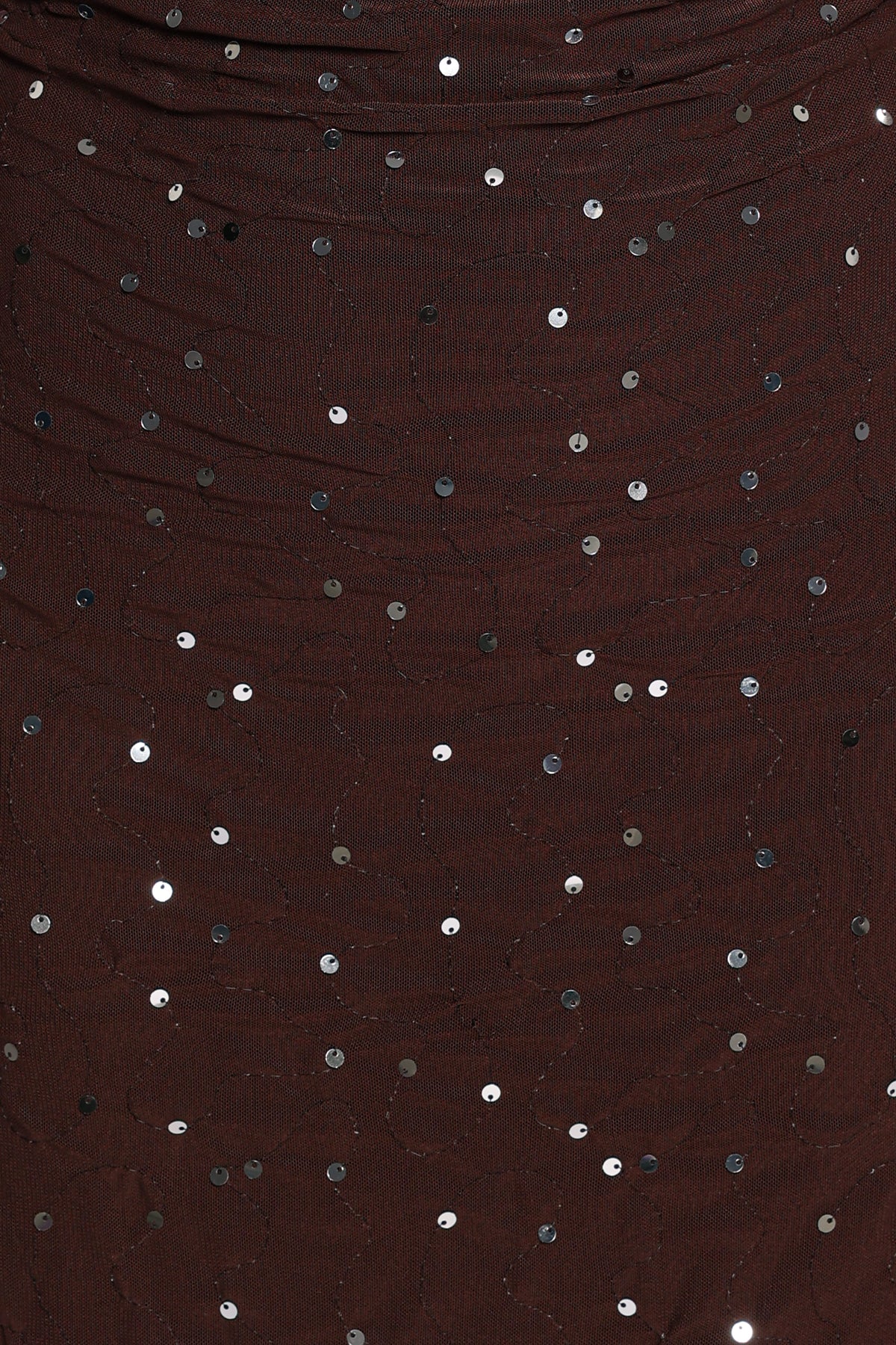 DRESSES Zarni Mini Dress - Brown Sequin