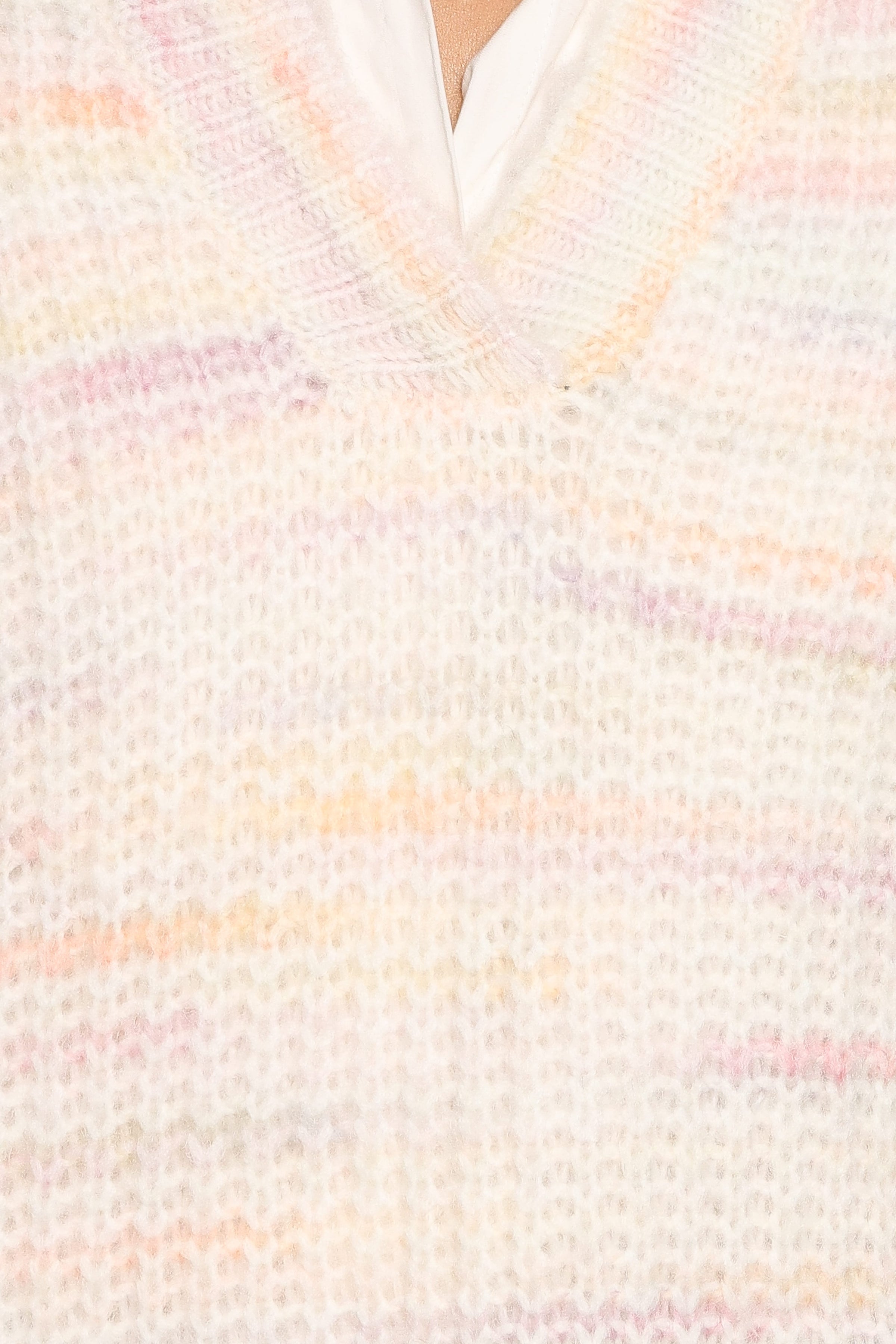 KNITWEAR Alyx Spacedye Polo Sweater - Pink Multi