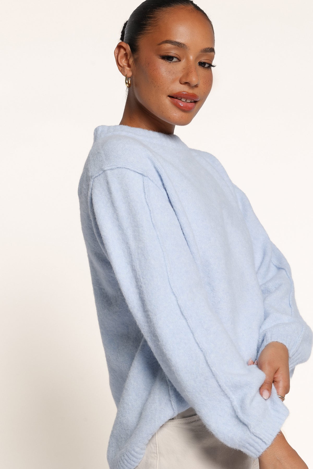 KNITWEAR Bayden Knit Sweater - Blue