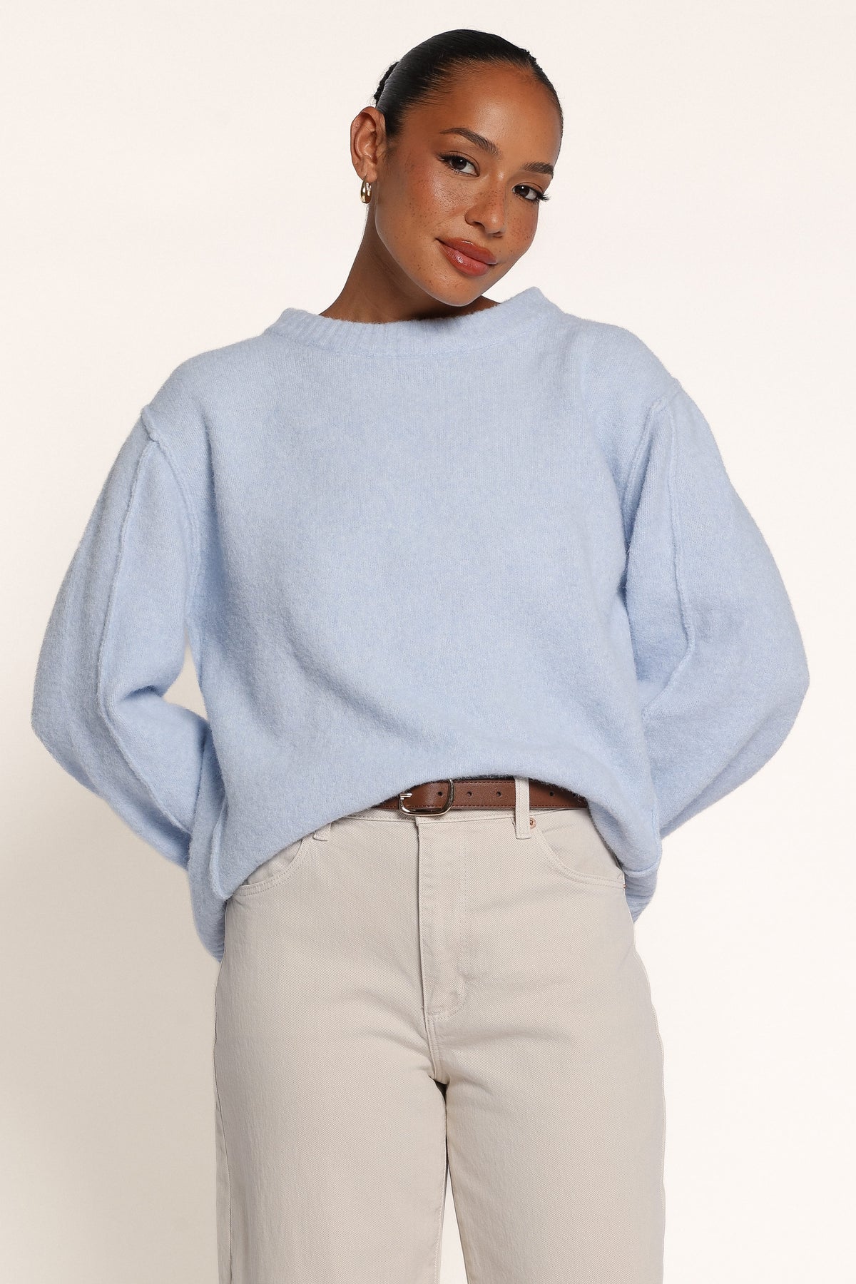KNITWEAR Bayden Knit Sweater - Blue