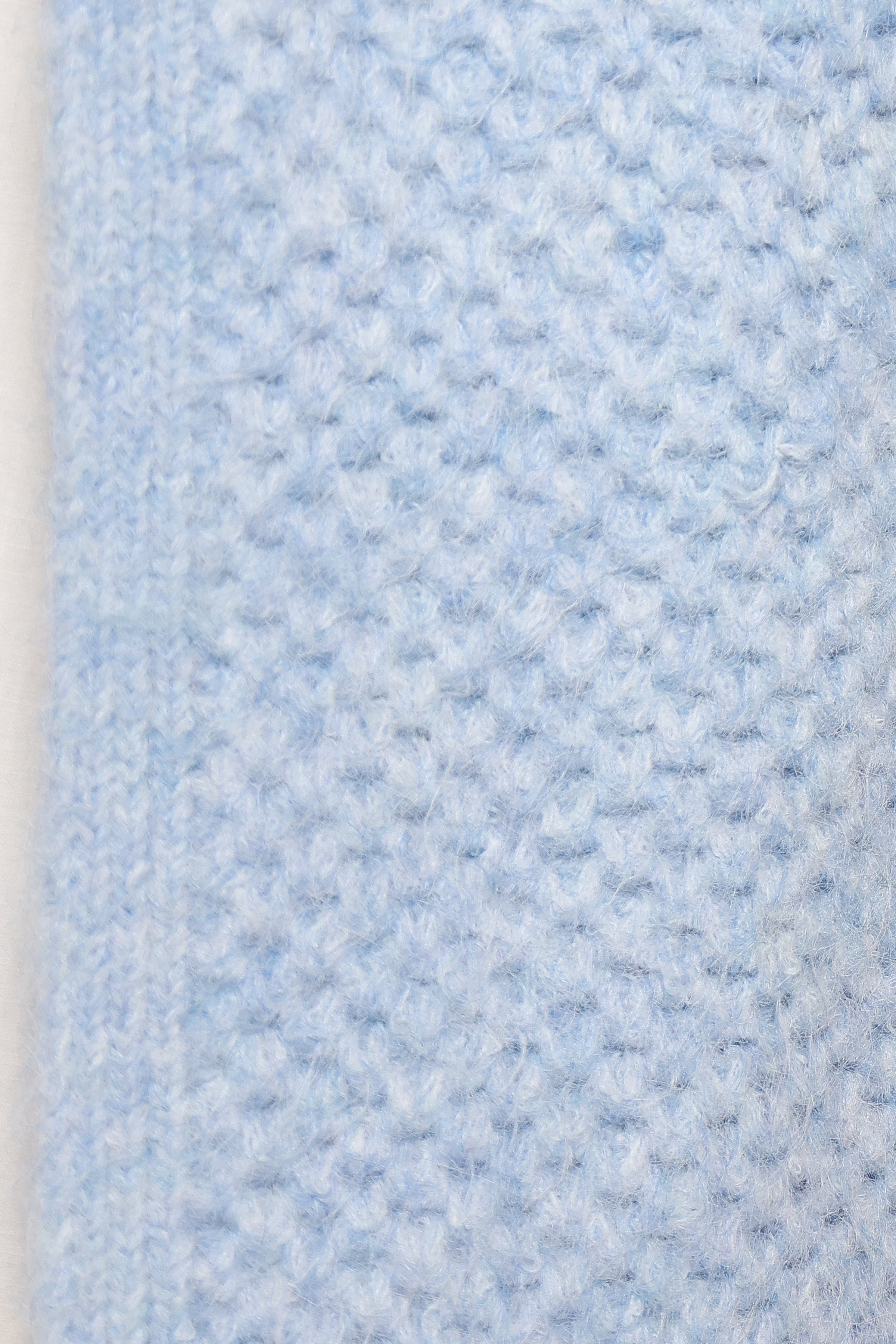 KNITWEAR Carla Textured Long Cardigan - Light Blue
