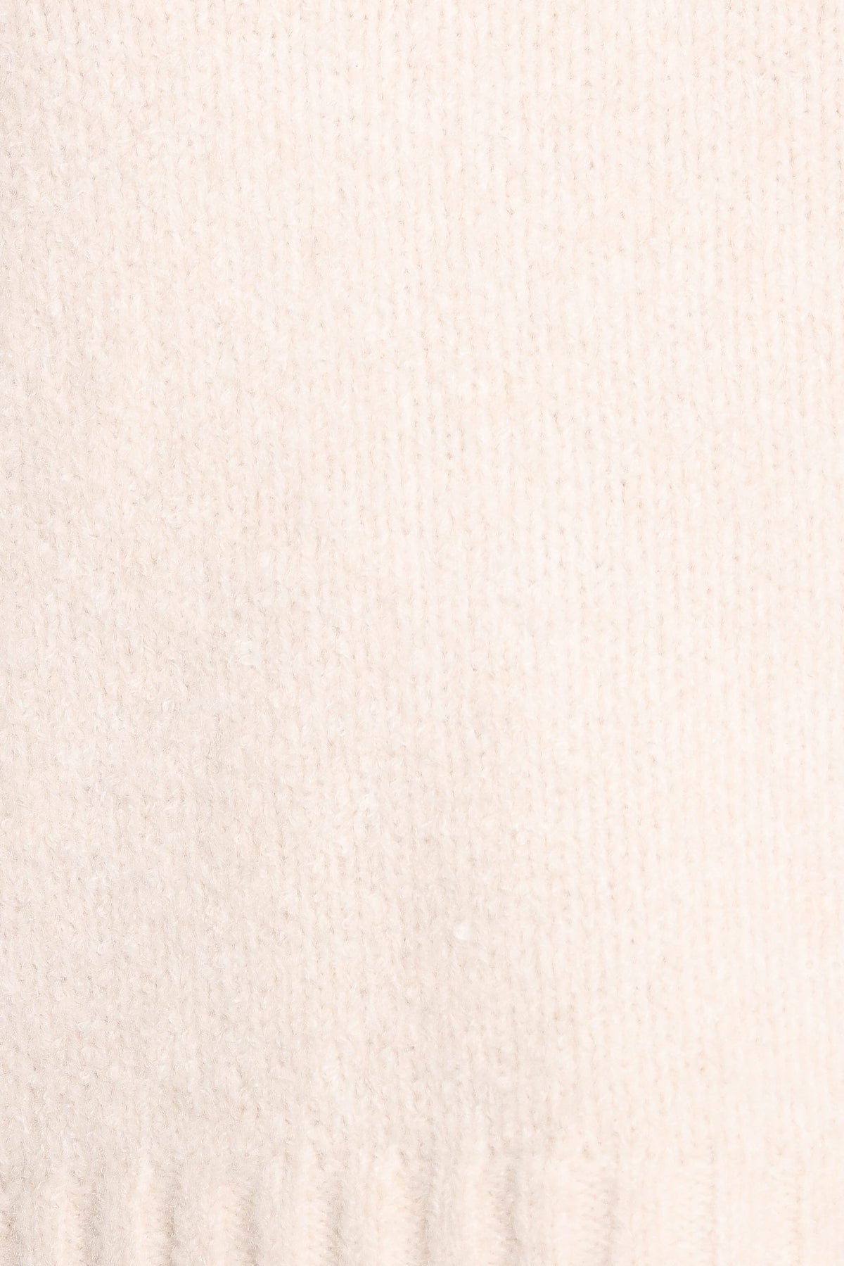 KNITWEAR Hilda Frill Sleeve Sweater - Cream
