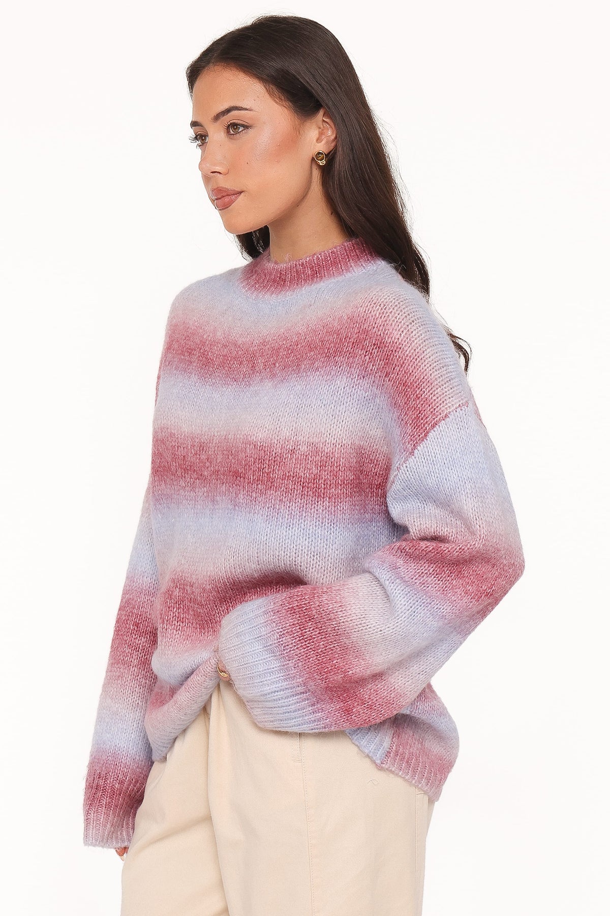 KNITWEAR Joy Knit Sweater - Blue Ombre