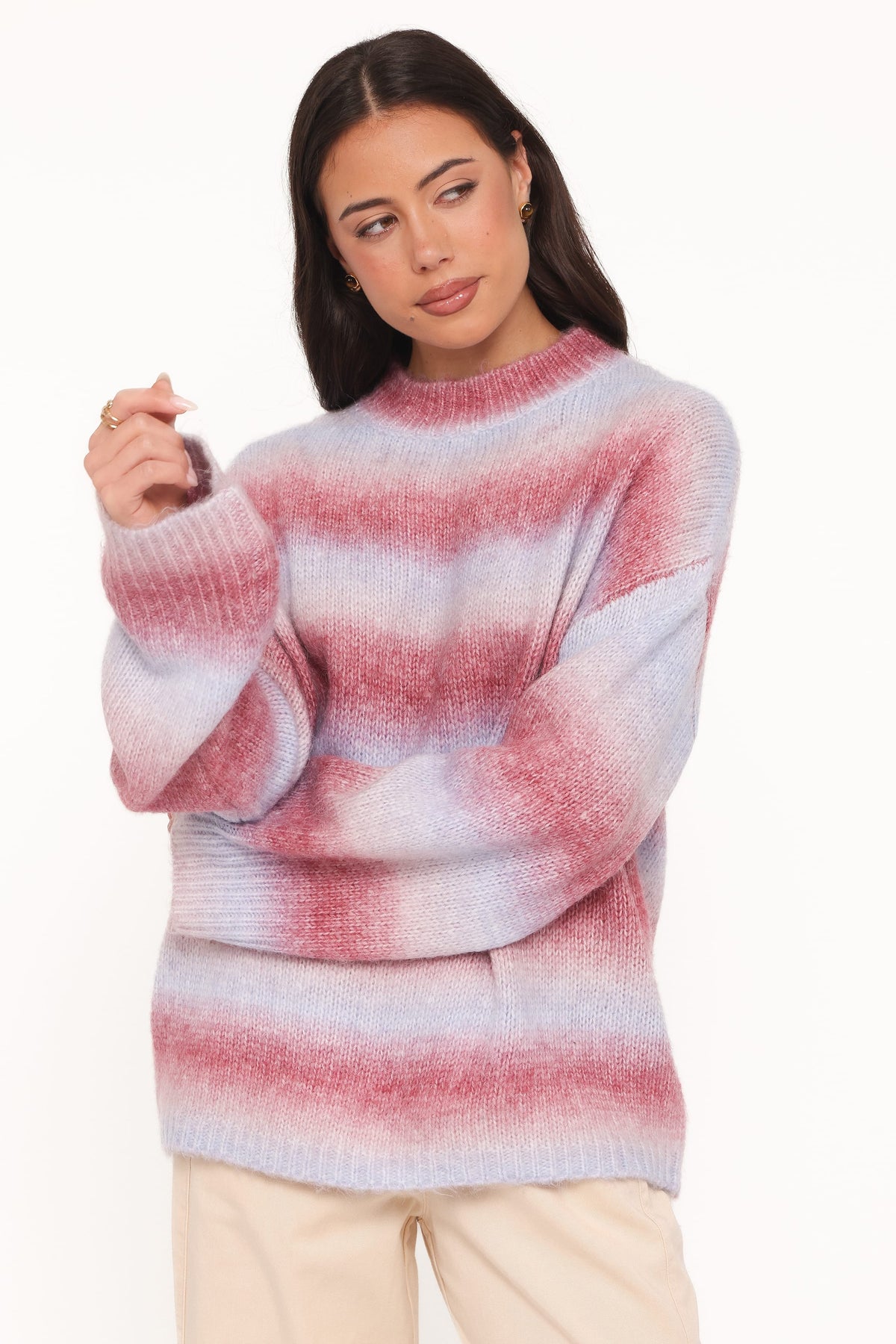 KNITWEAR Joy Knit Sweater - Blue Ombre