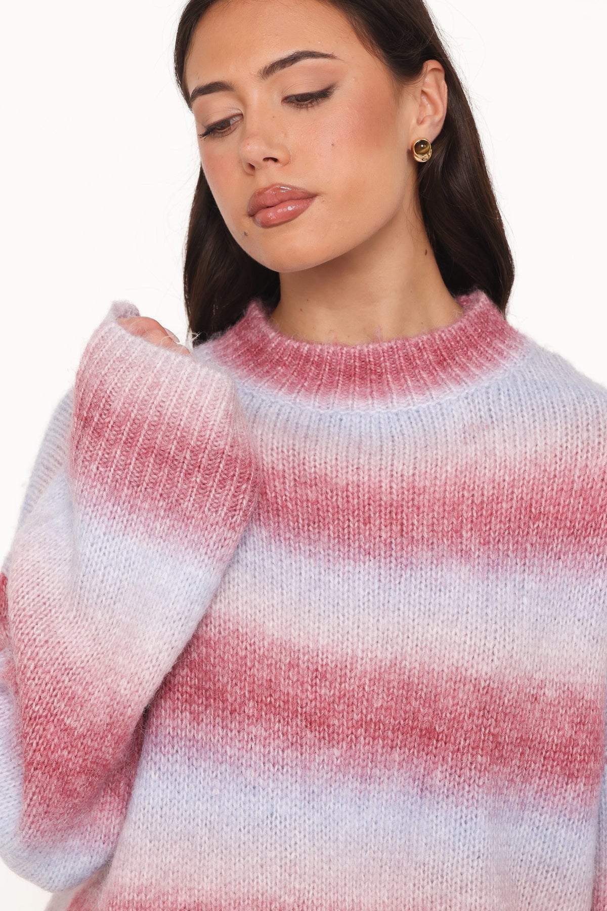 KNITWEAR Joy Knit Sweater - Blue Ombre
