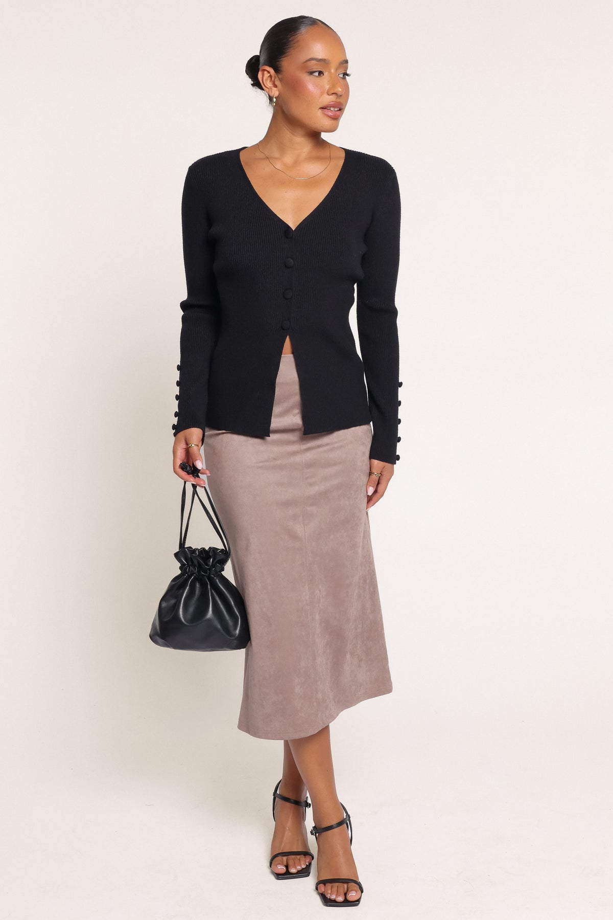 KNITWEAR Leura Cardigan - Black