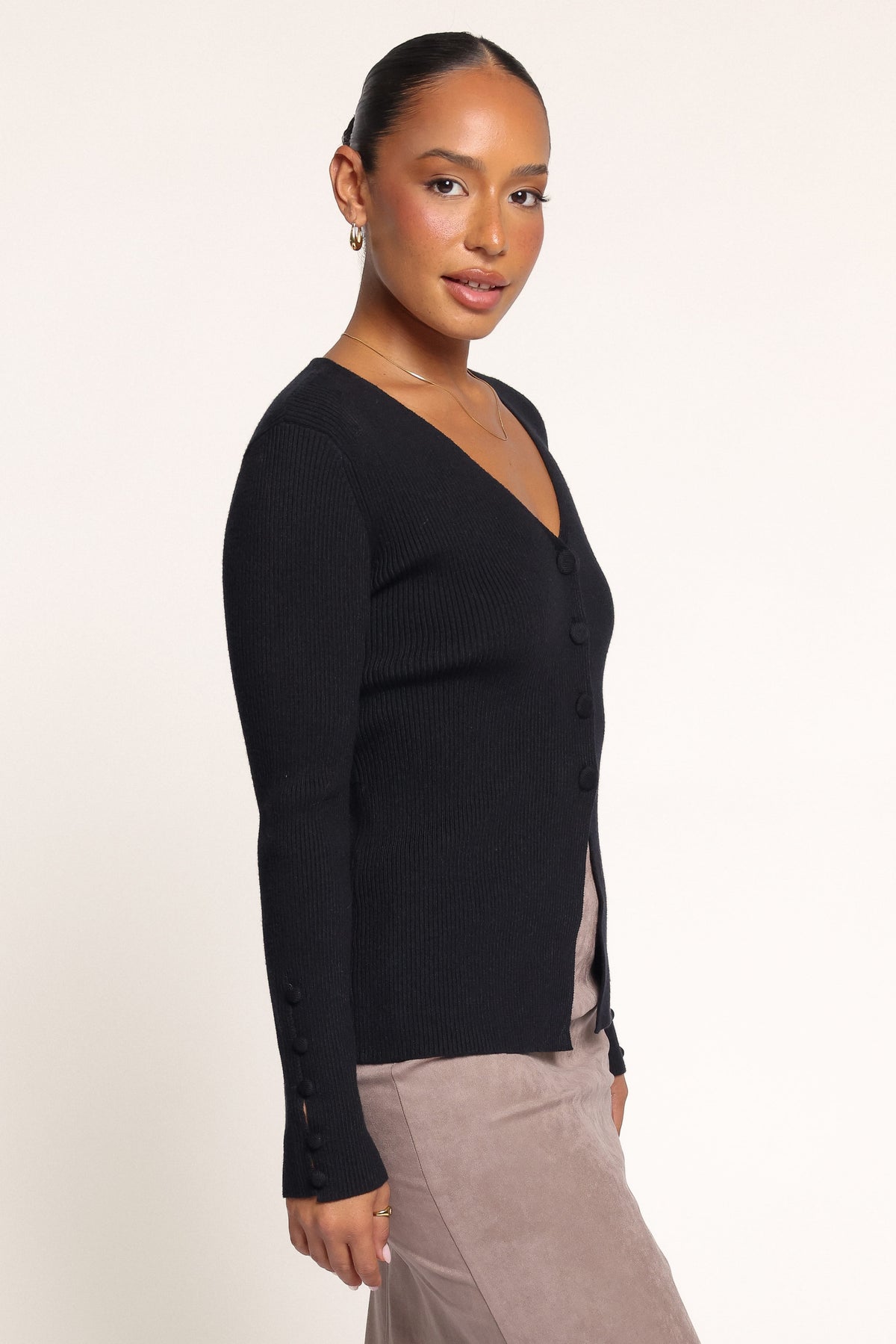 KNITWEAR Leura Cardigan - Black