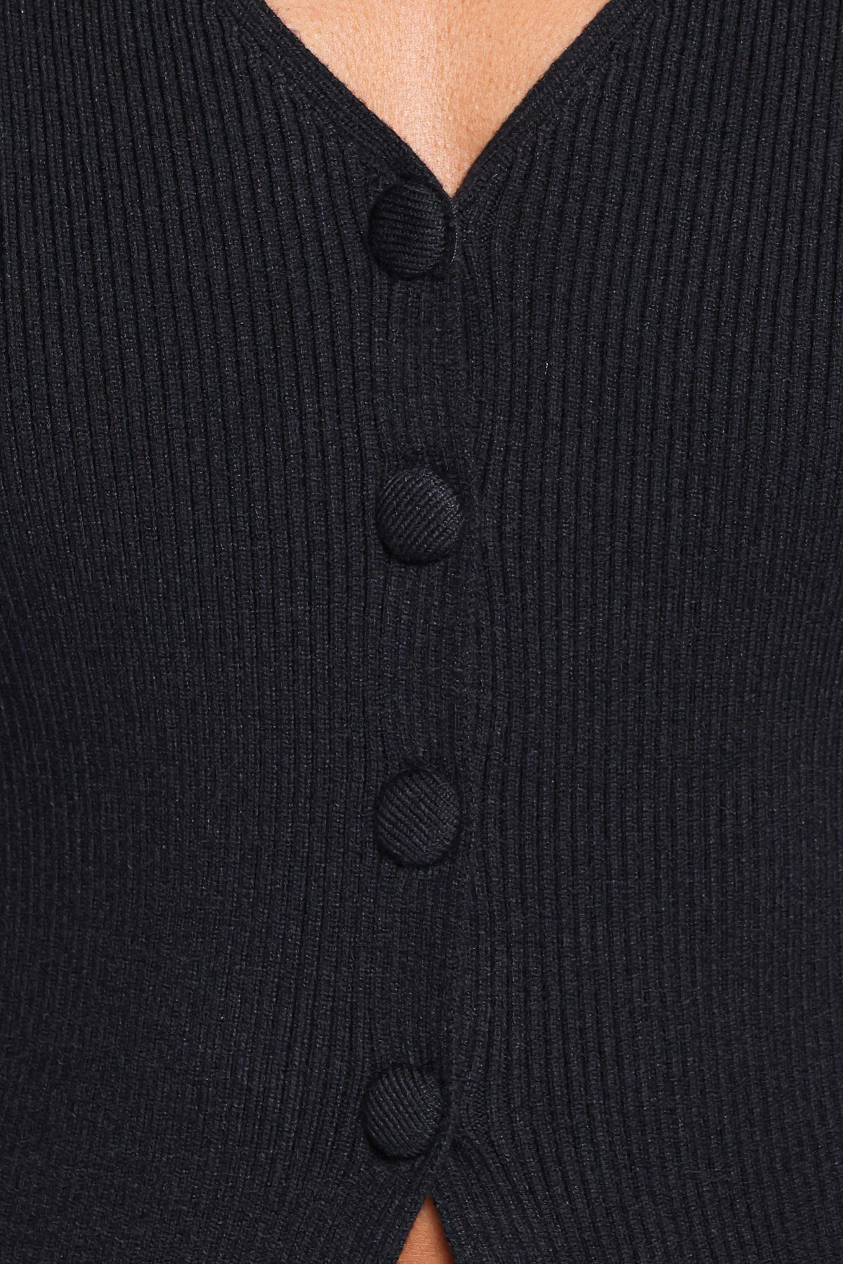 KNITWEAR Leura Cardigan - Black