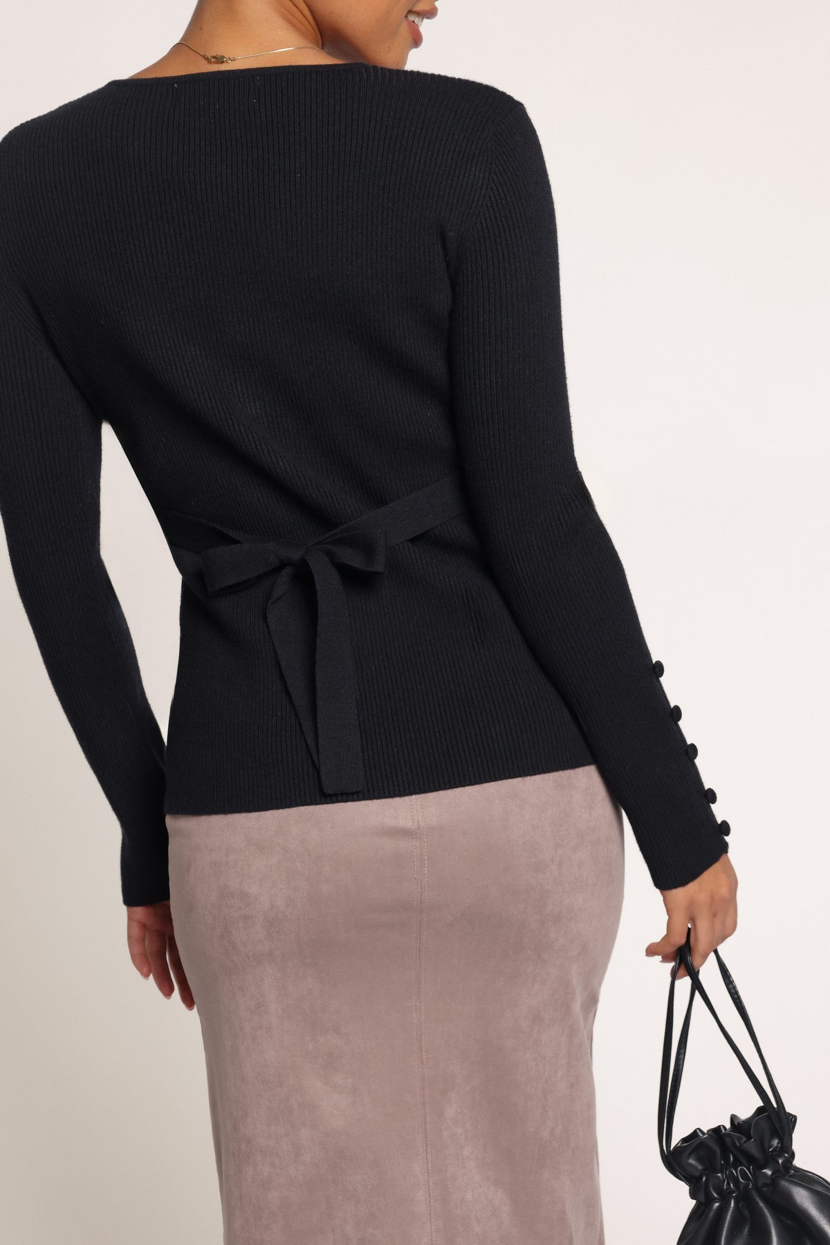 KNITWEAR Leura Cardigan - Black