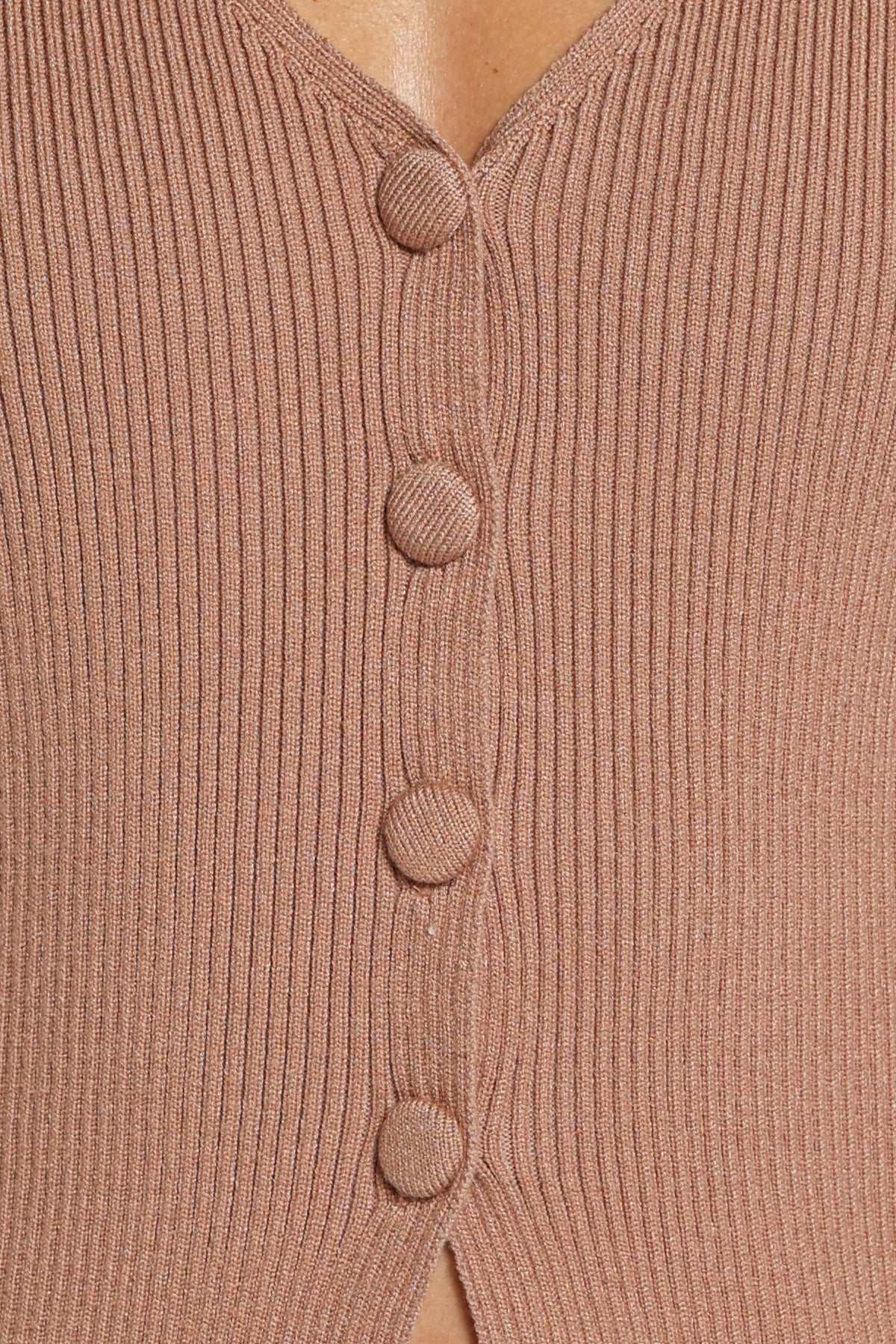 KNITWEAR Leura Cardigan - Caramel