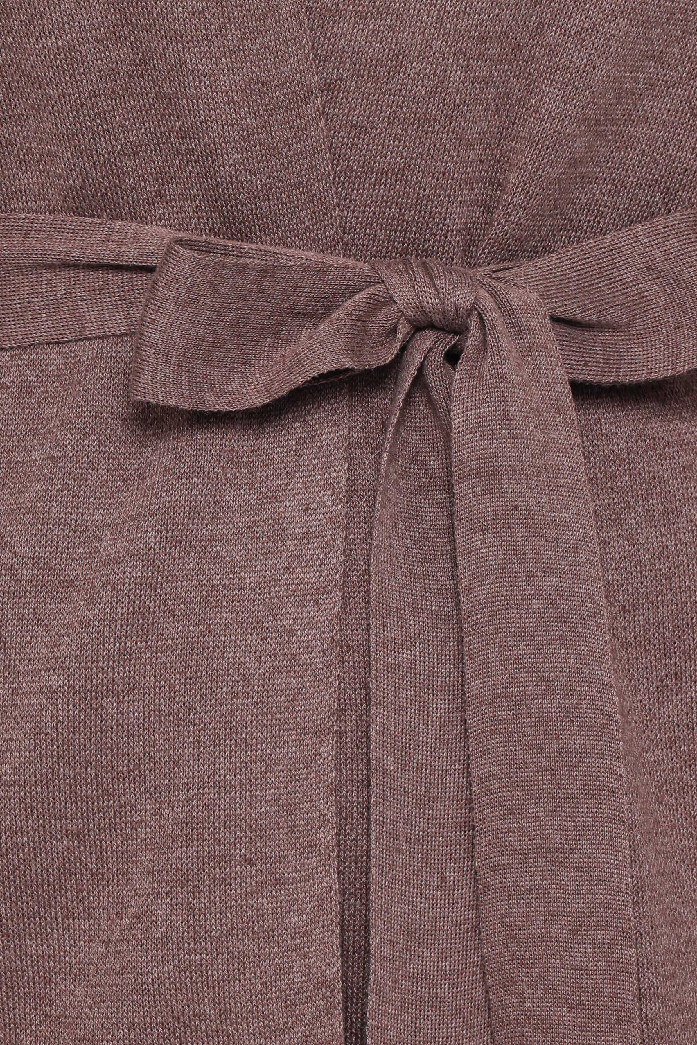 KNITWEAR Mallory Wrap Cardigan - Brown