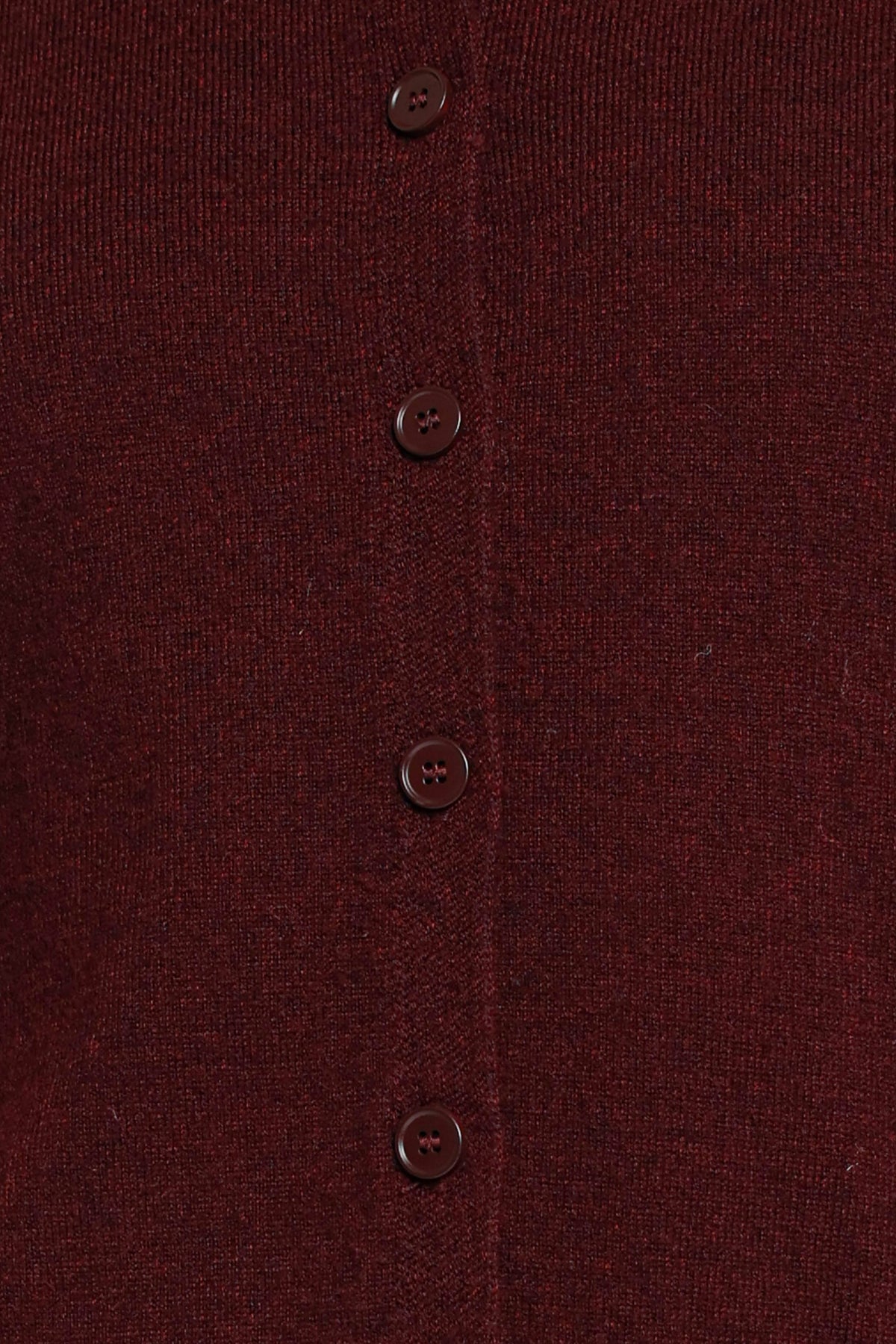 KNITWEAR Marlin Contrast Cardigan - Cherry