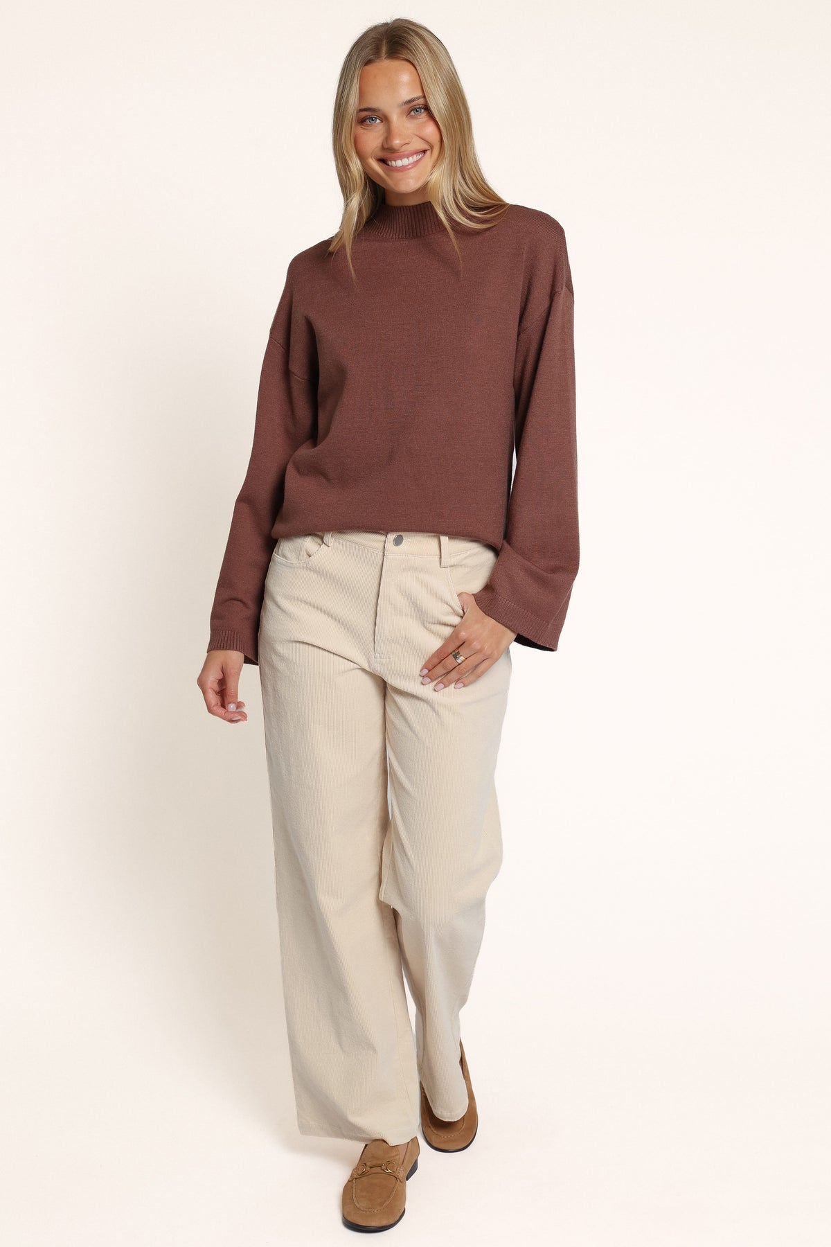 KNITWEAR Oviona Sweater - Taupe
