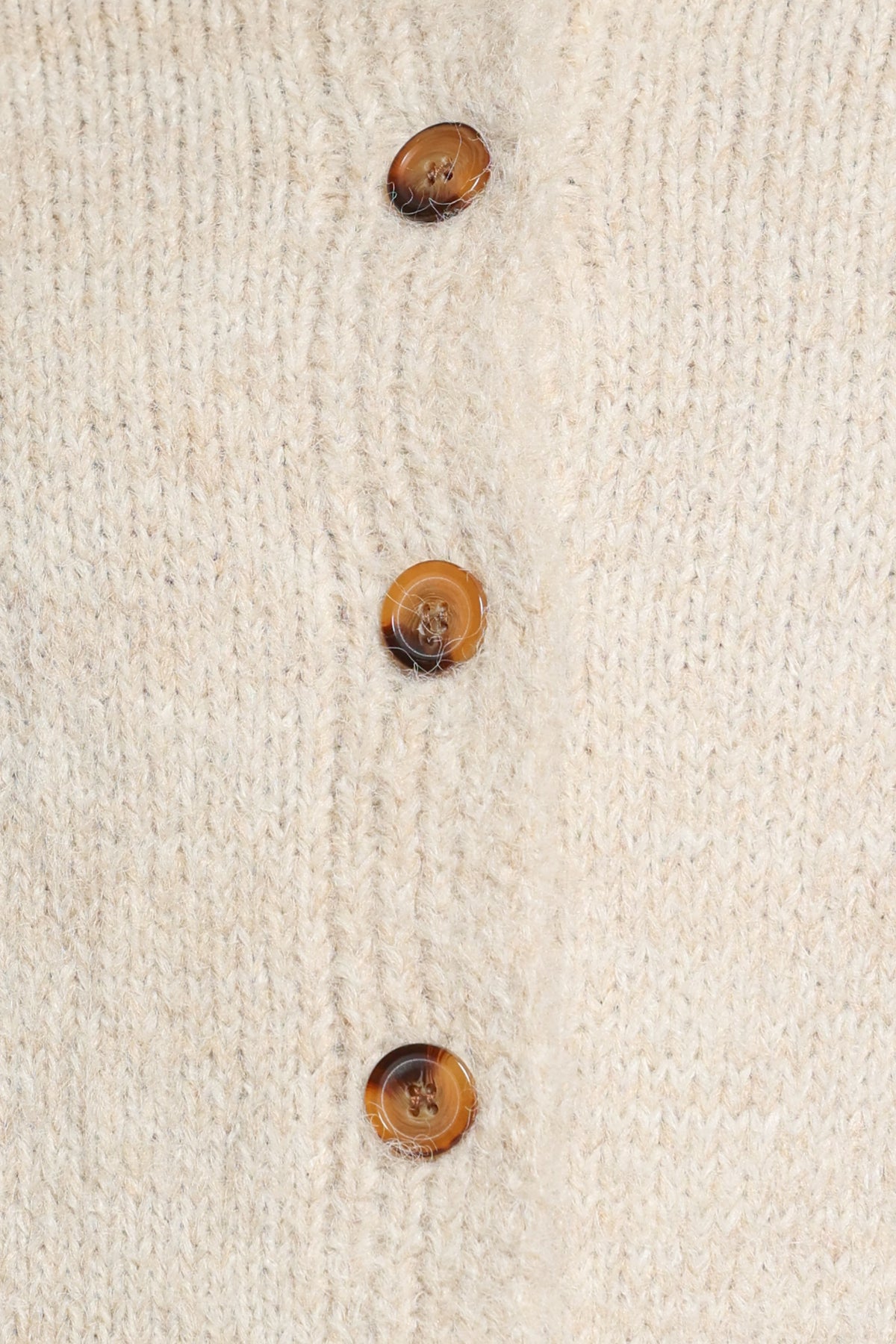 KNITWEAR Rumie Boucle Cardigan - Cream