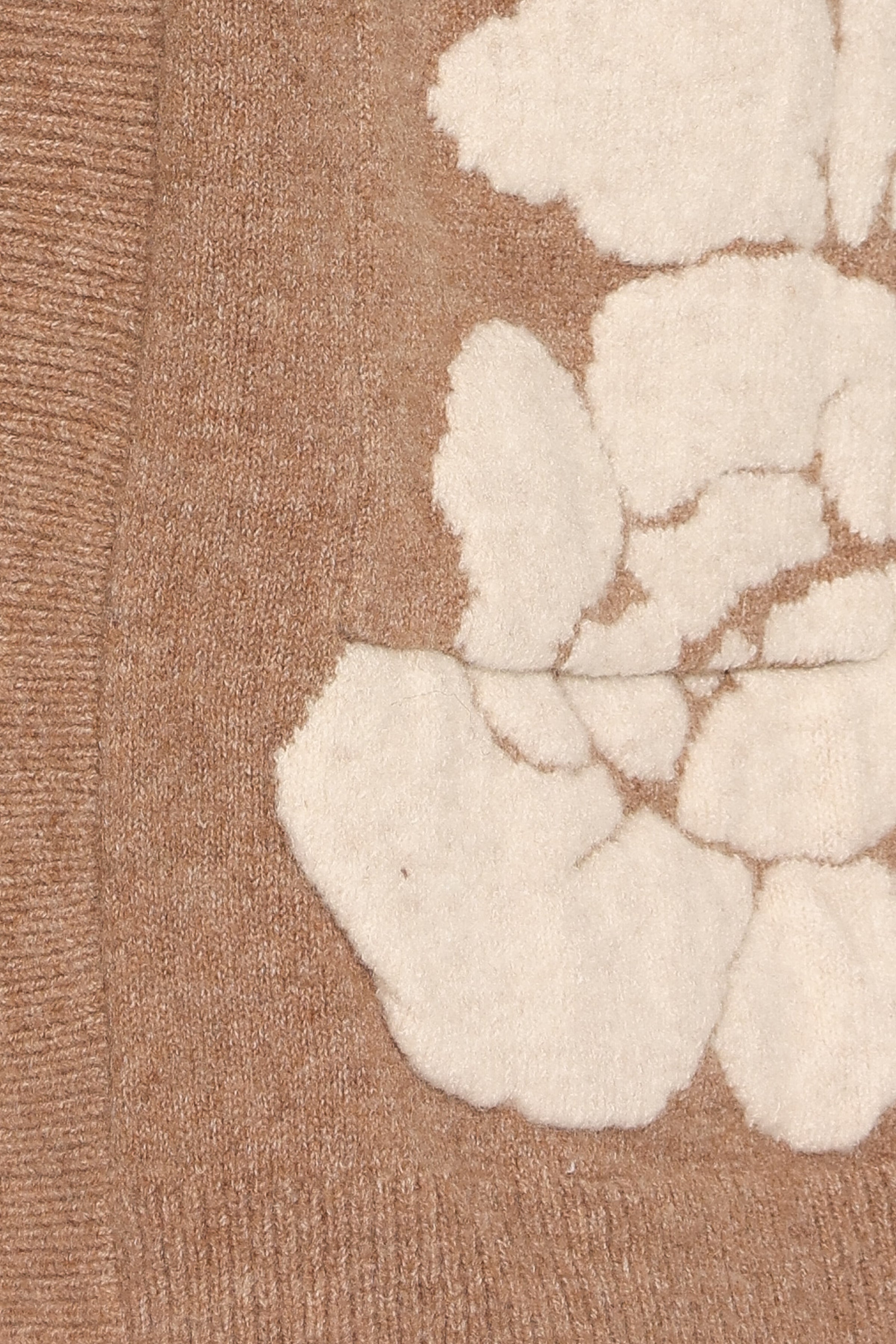 KNITWEAR Wendy Open Cardigan - Beige Floral