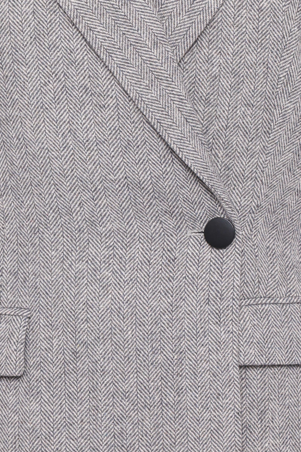 OUTERWEAR Brookes Double Breasted Blazer - Grey Houndstooth