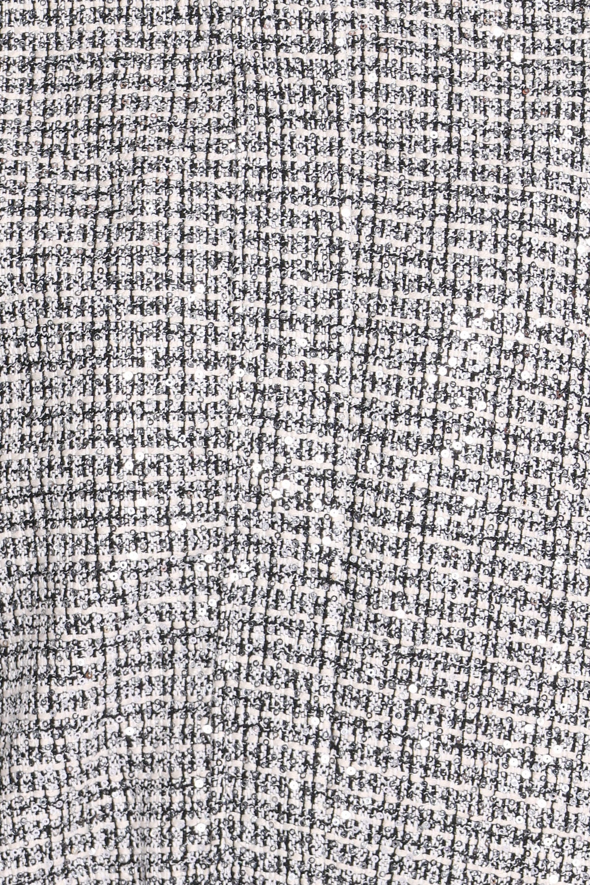 OUTERWEAR Casey Bomber Jacket - White/Black Tweed