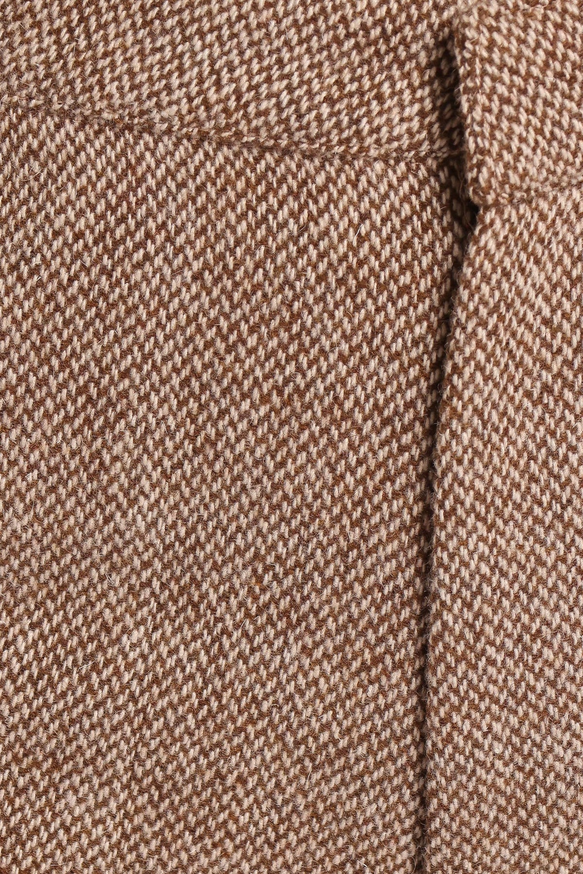 OUTERWEAR Henley Tailored Shorts - Brown Houndstooth