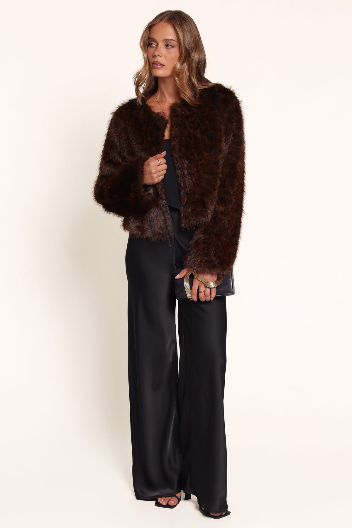 OUTERWEAR Minnie Jacket - Brown Cheetah