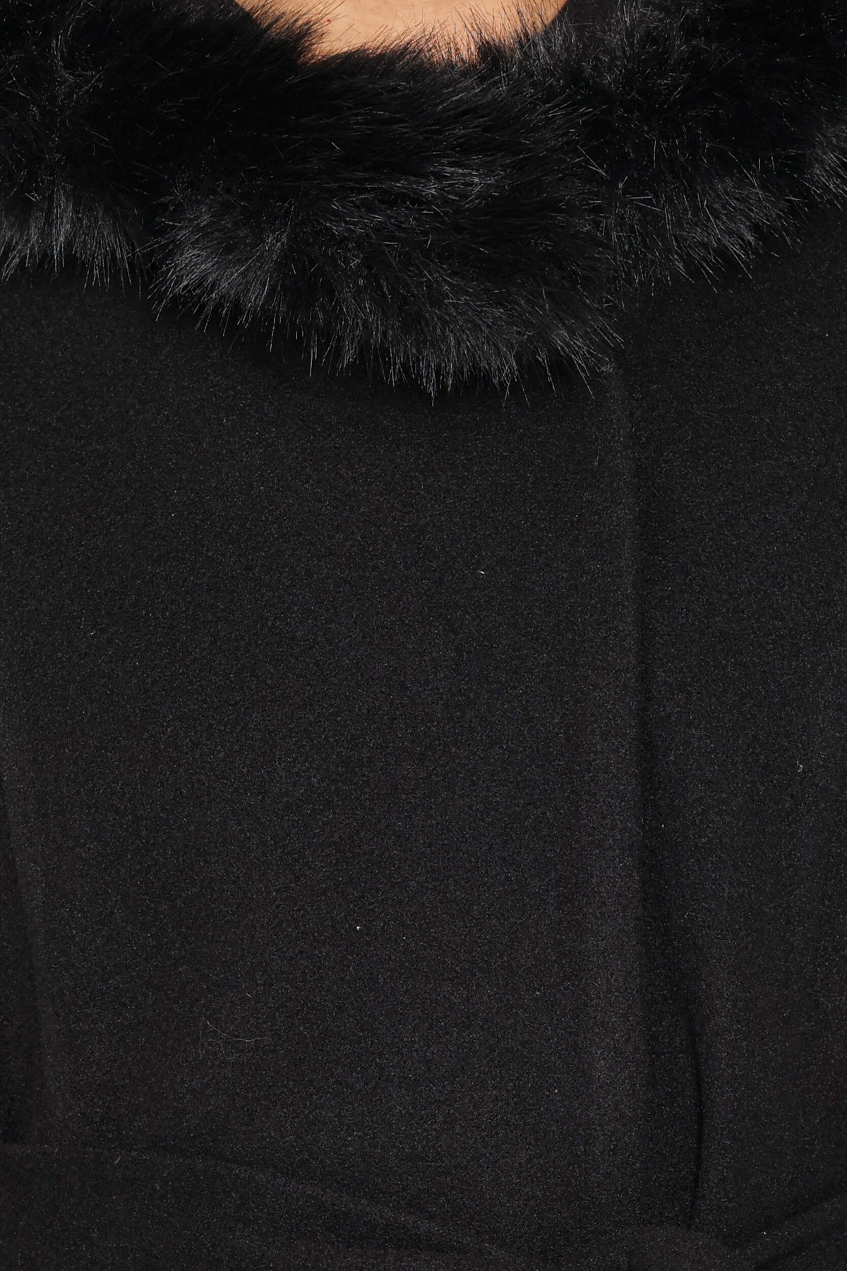 OUTERWEAR Remira Fit And Flare Coat - Black